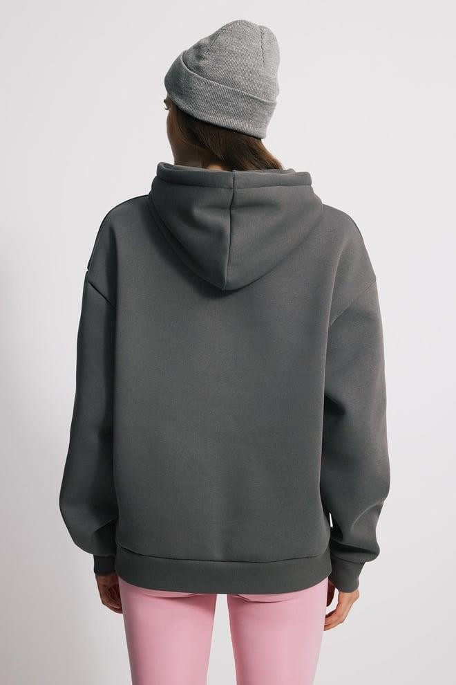 Kapüşonlu Oversize Fit Unisex Sweatshirt