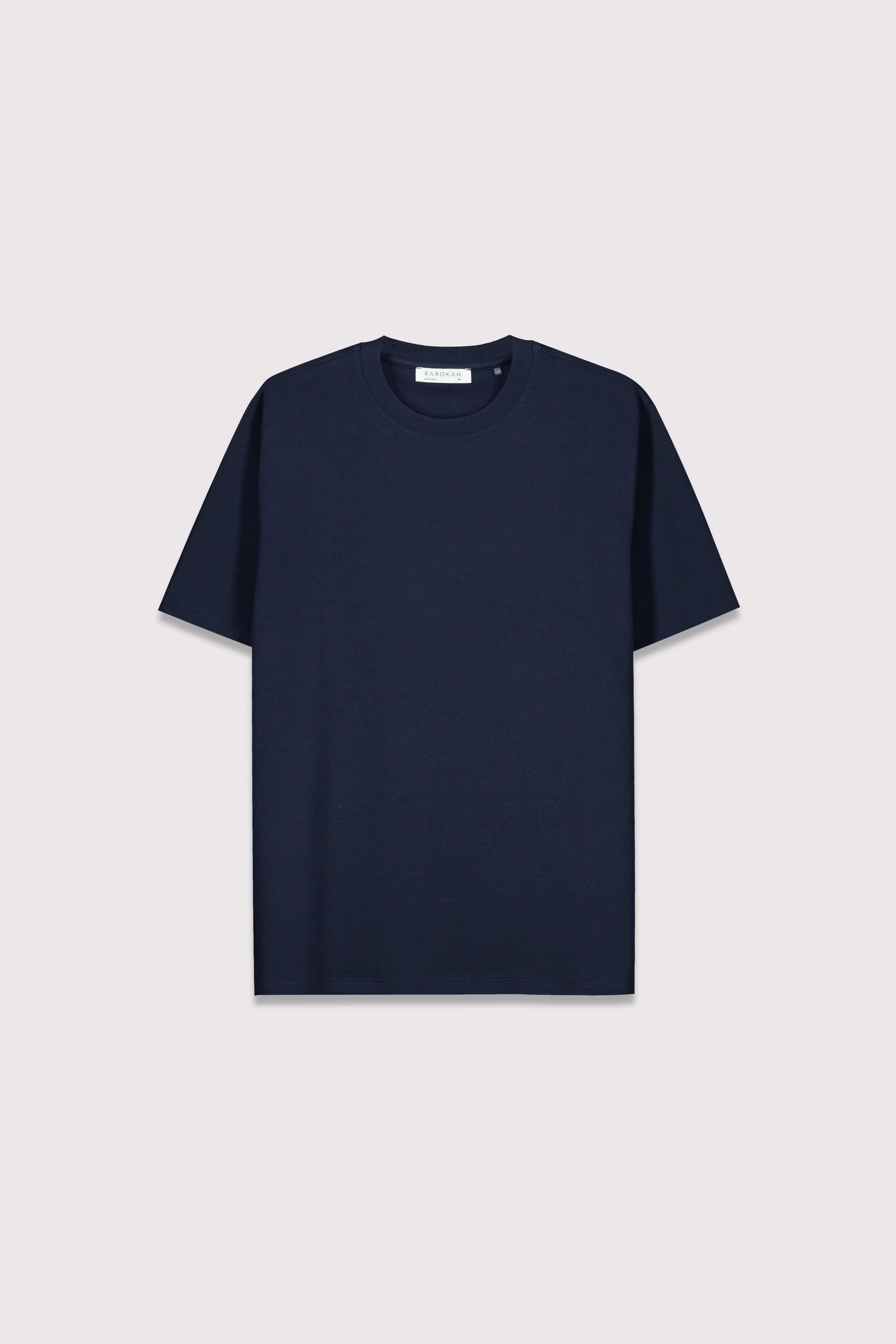 Premium Relax Fit Basic Tshirt - LACİVERT