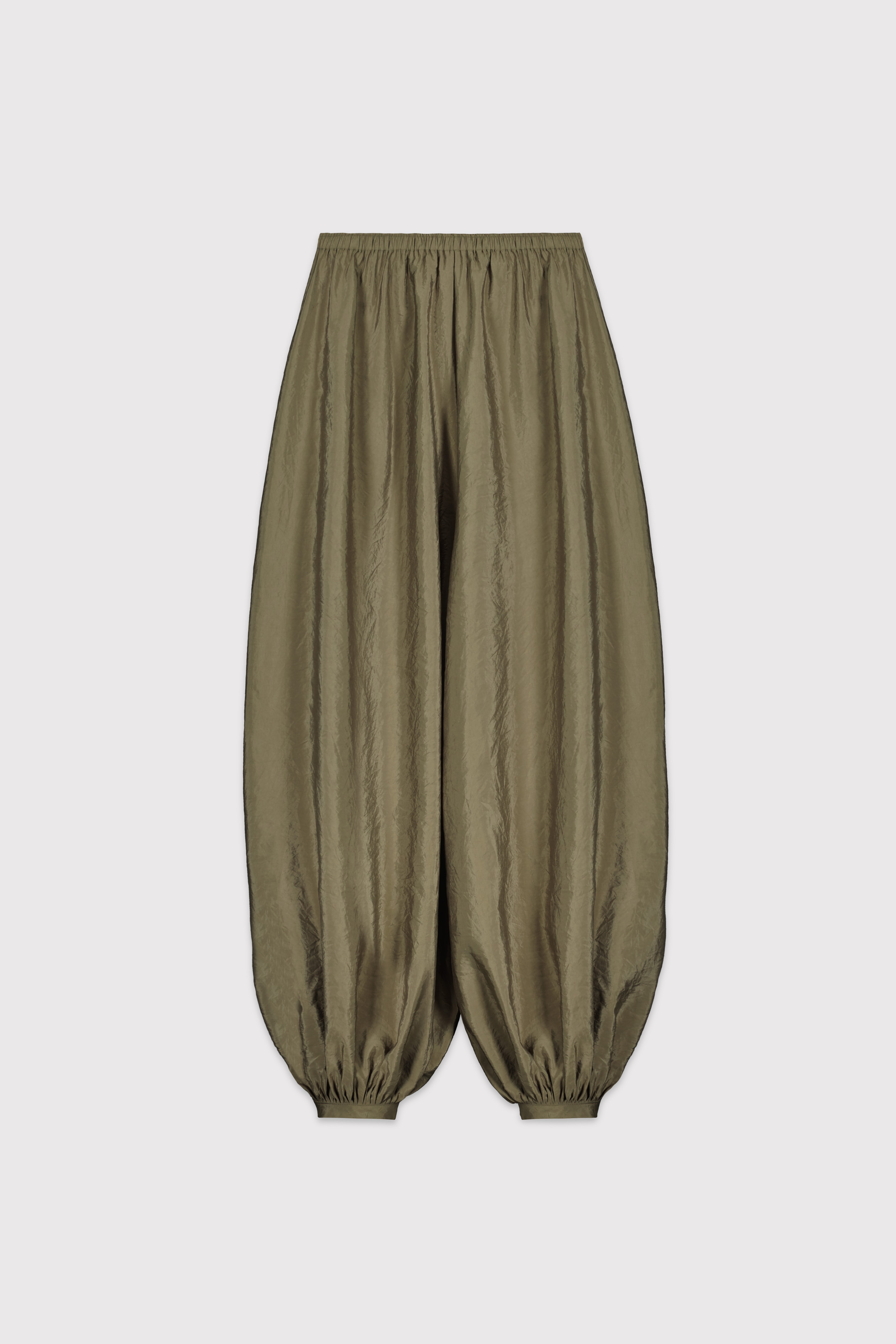 Balon Paça Şalvar Pantolon - HAKİ