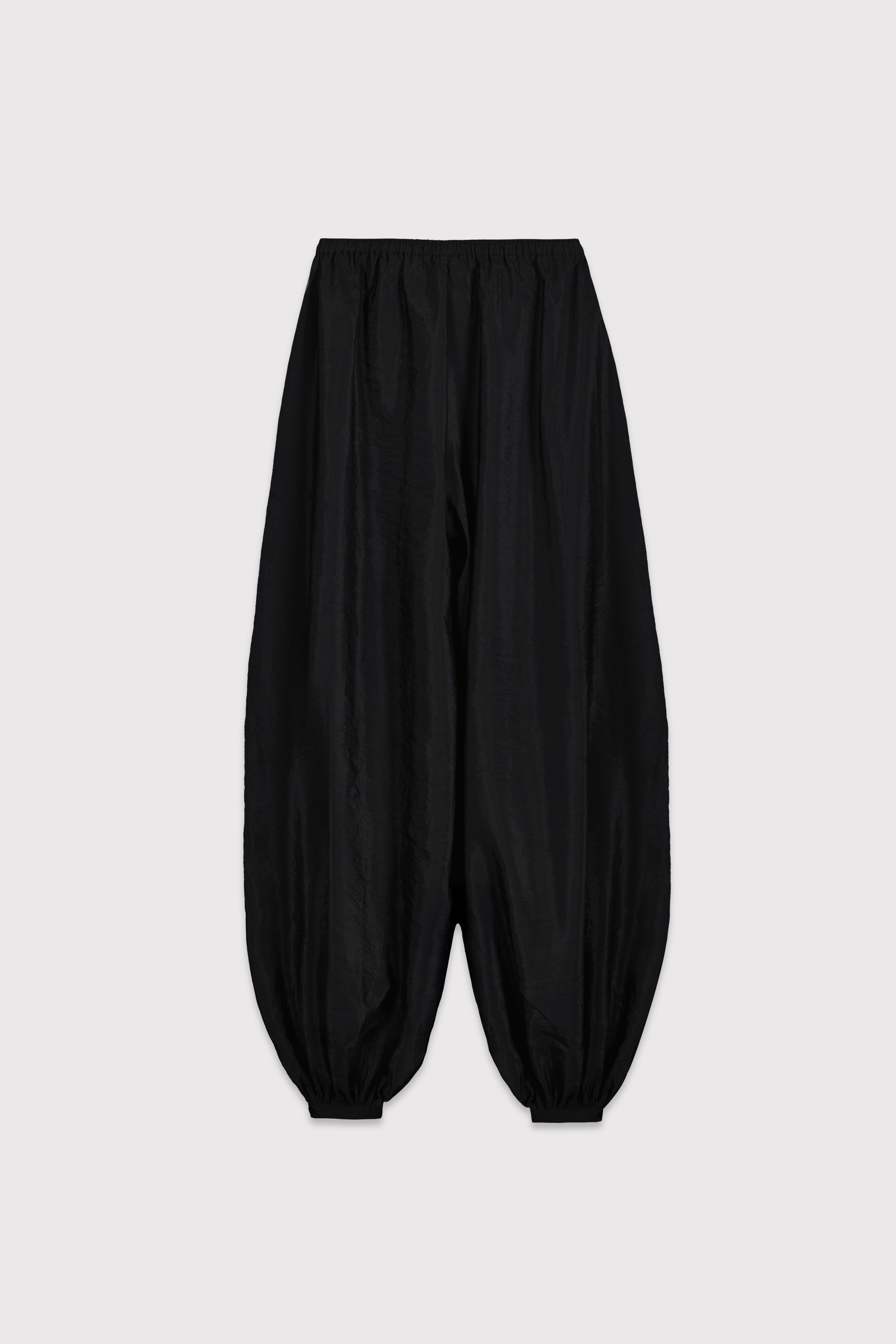 Balon Paça Şalvar Pantolon - SİYAH