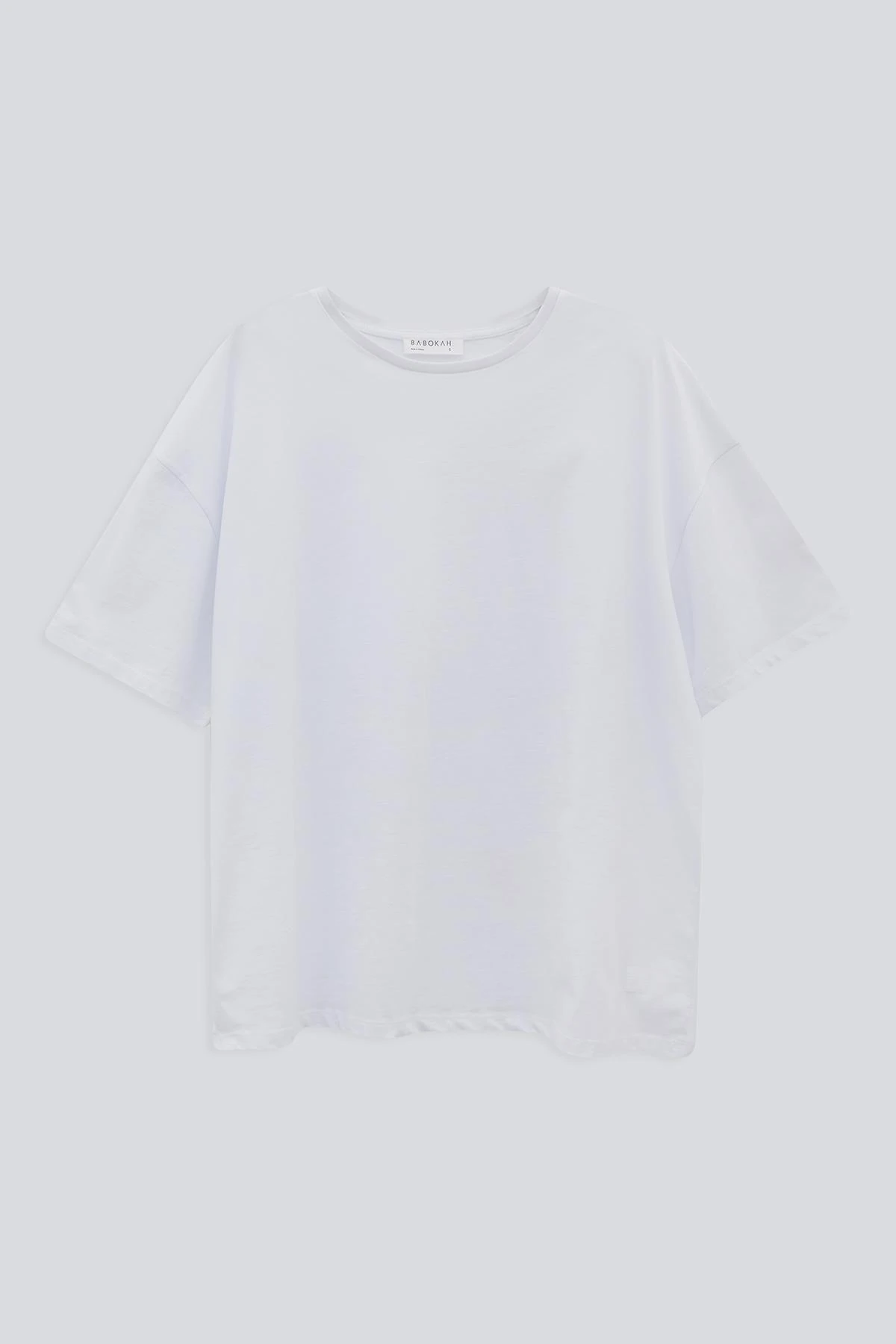 Basic Kısa Kol Oversize T-Shirt
