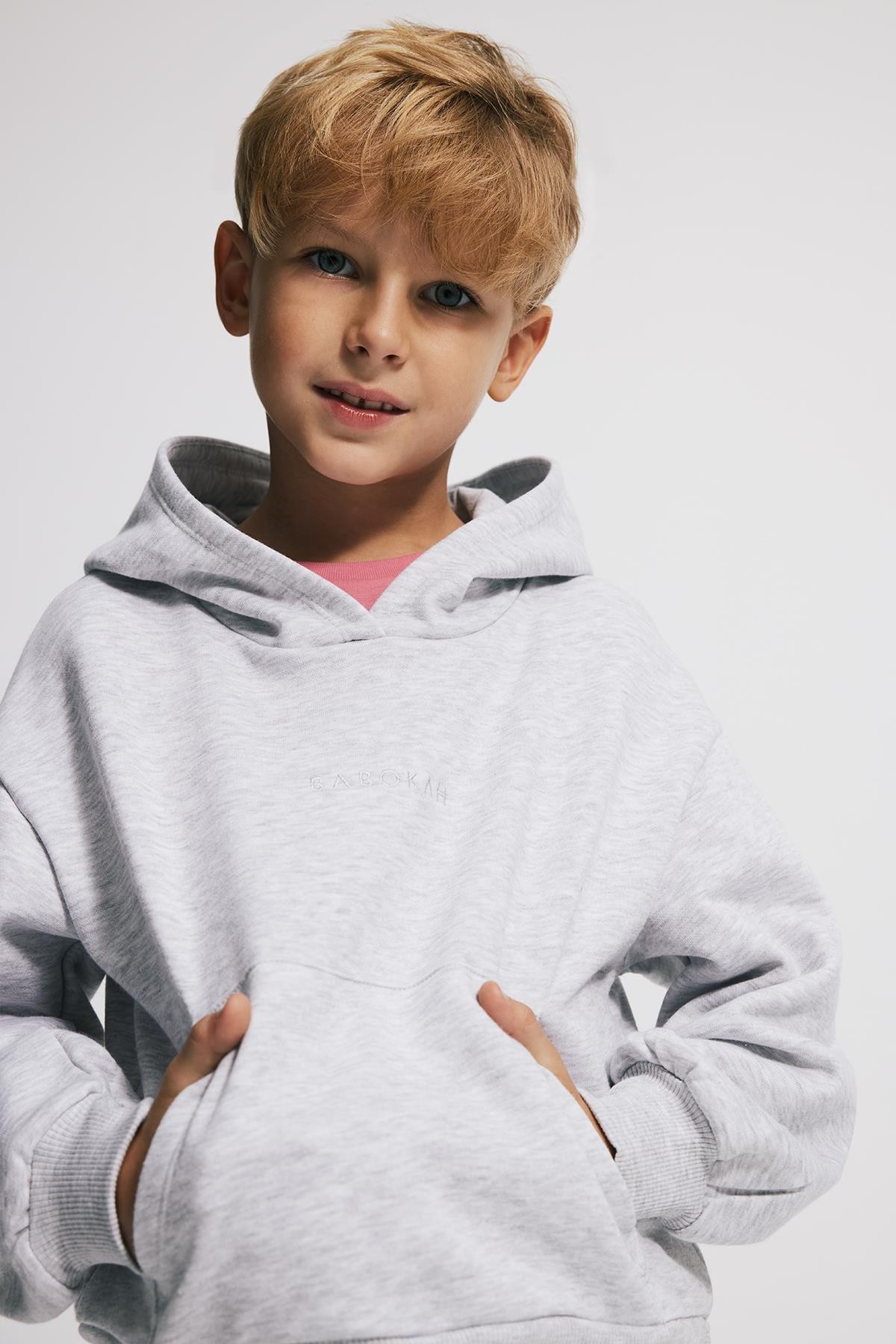 (Kids) Kapüşonlu Oversize Fit Unisex Sweatshirt