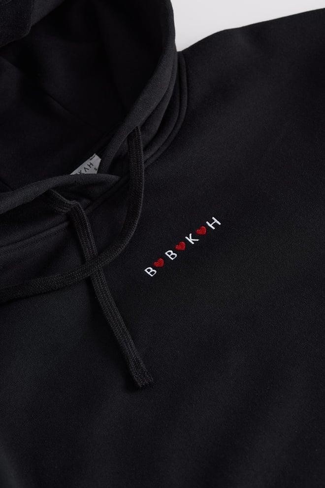 Sevgililer Günü Özel Kadın Sweatshirt - SİYAH