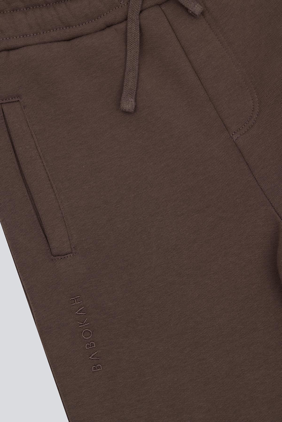 (Kids Boy) Şardonlu Comfort Fit Jogger - AÇIK KAHVE