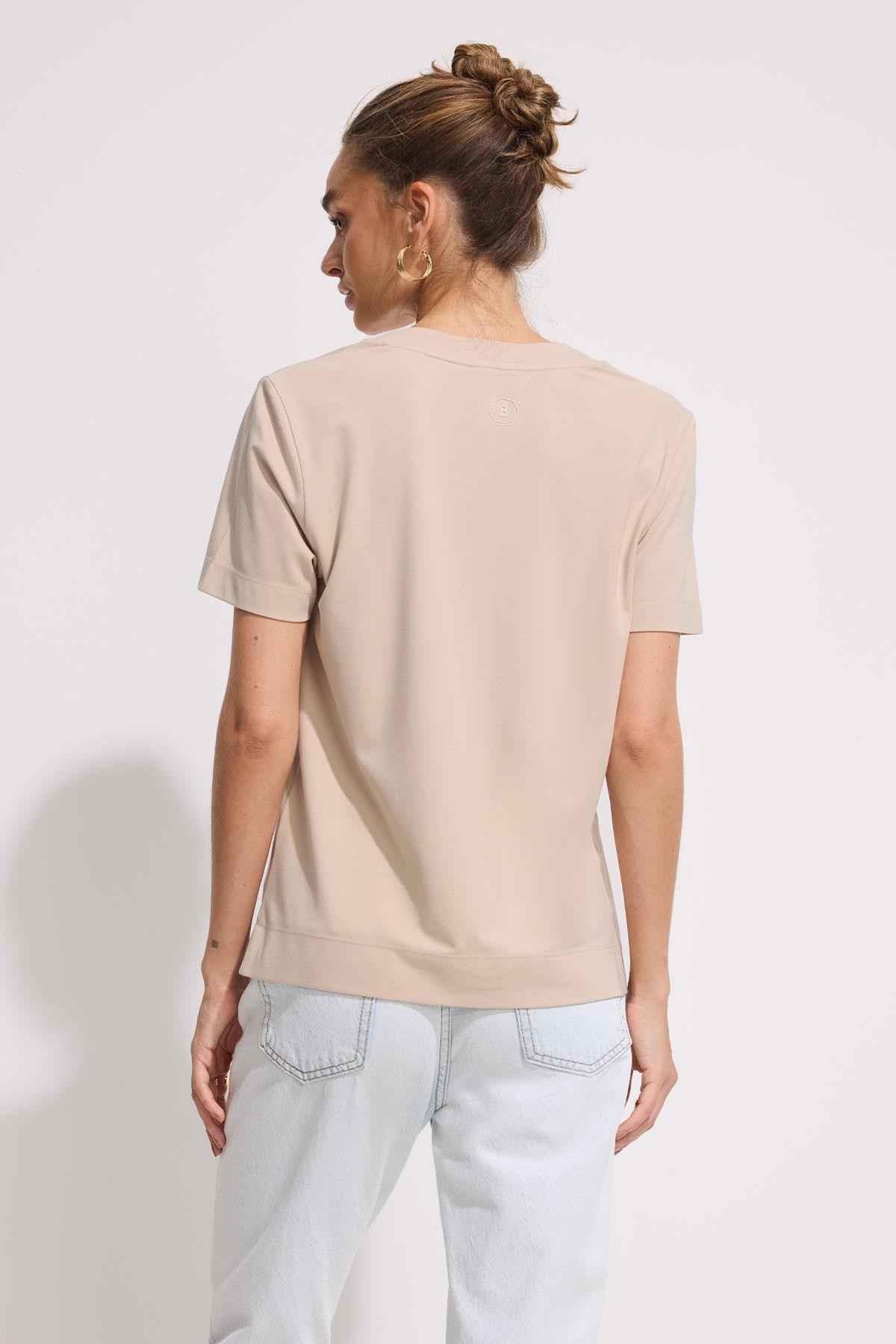 V Yaka Modal Rayon Premium T-shirt