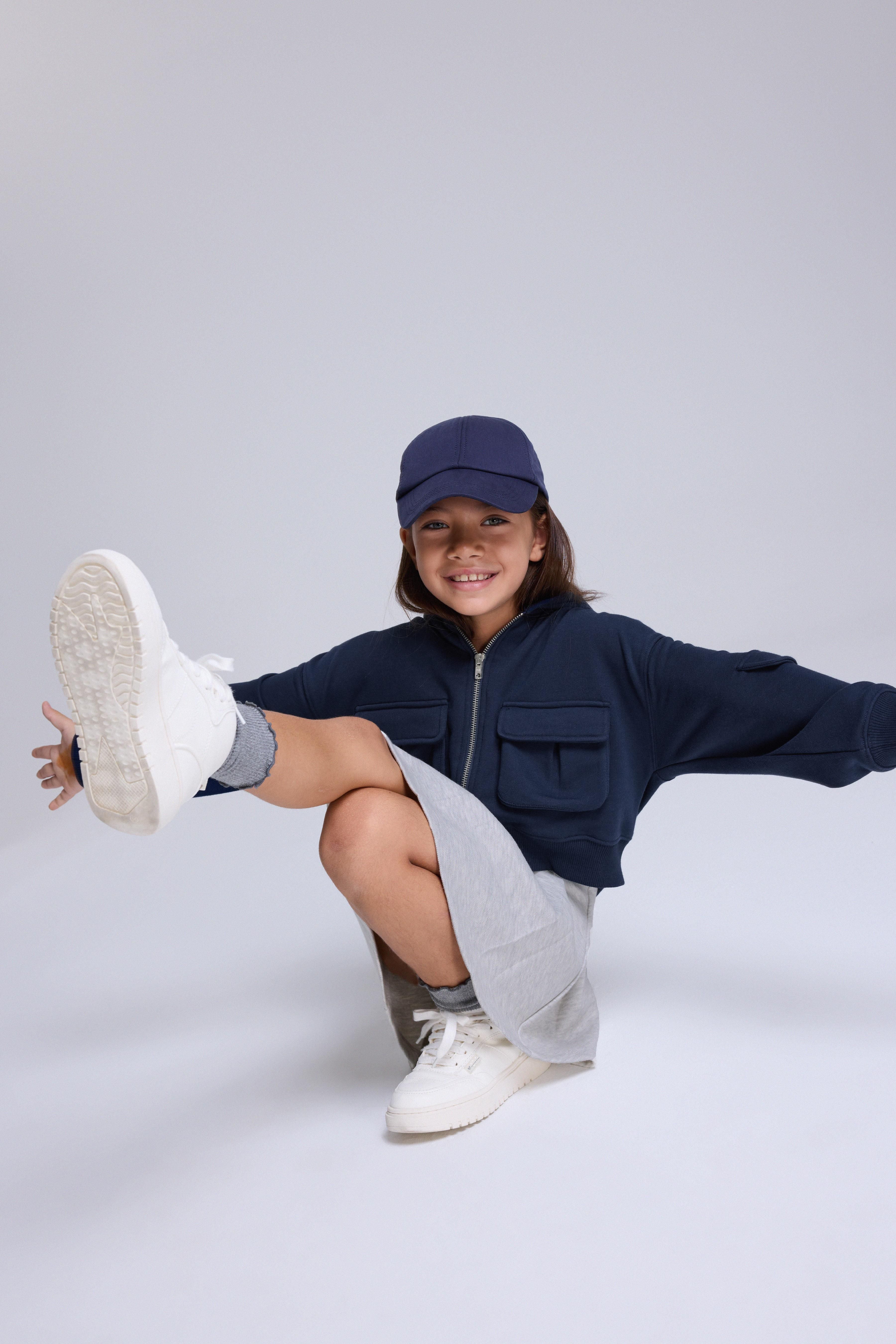 (Kids Girl) Kargo Cepli Bomber Ceket