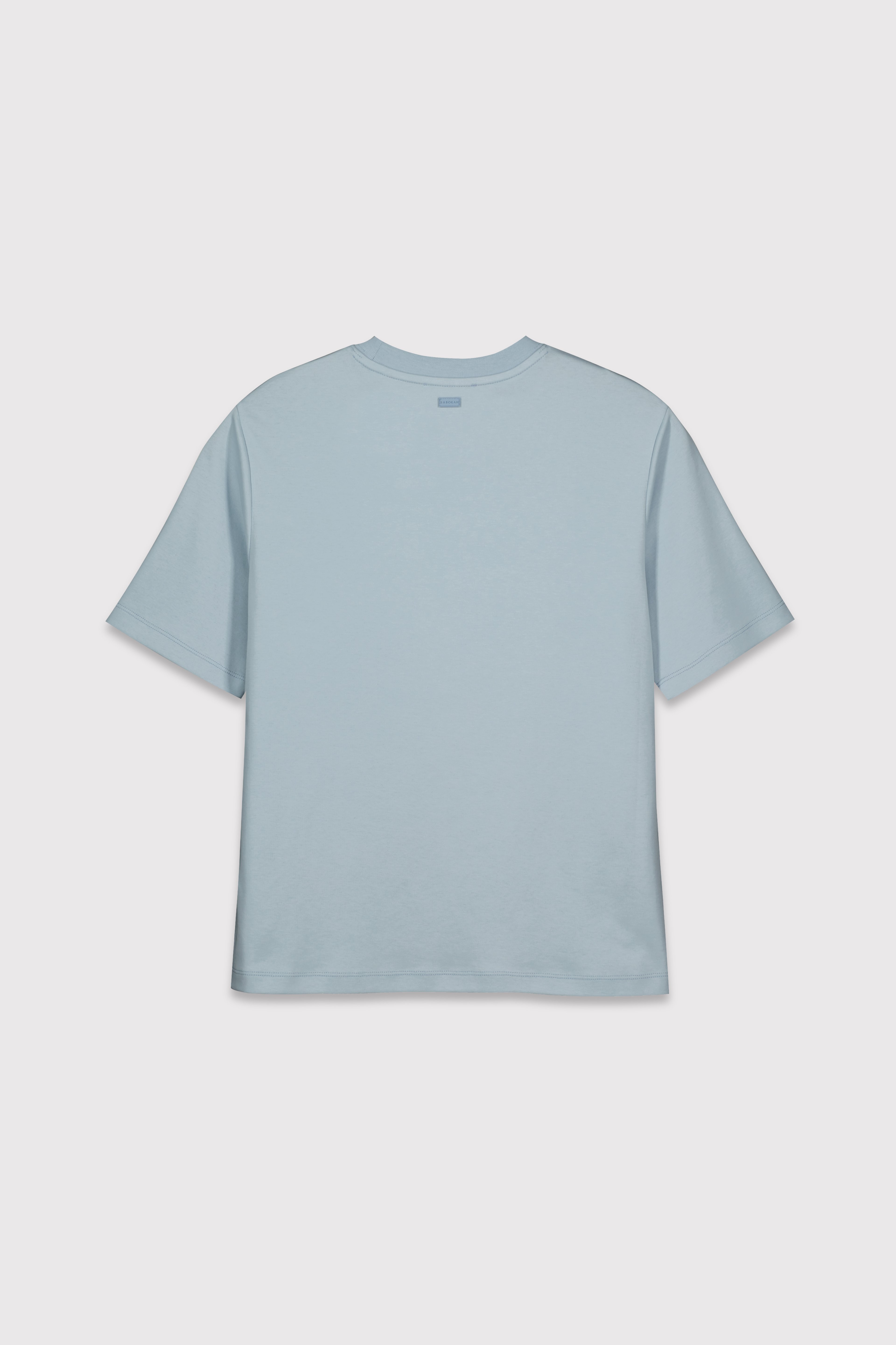 Premium Relaxed  Basic Tshirt - MAVİ