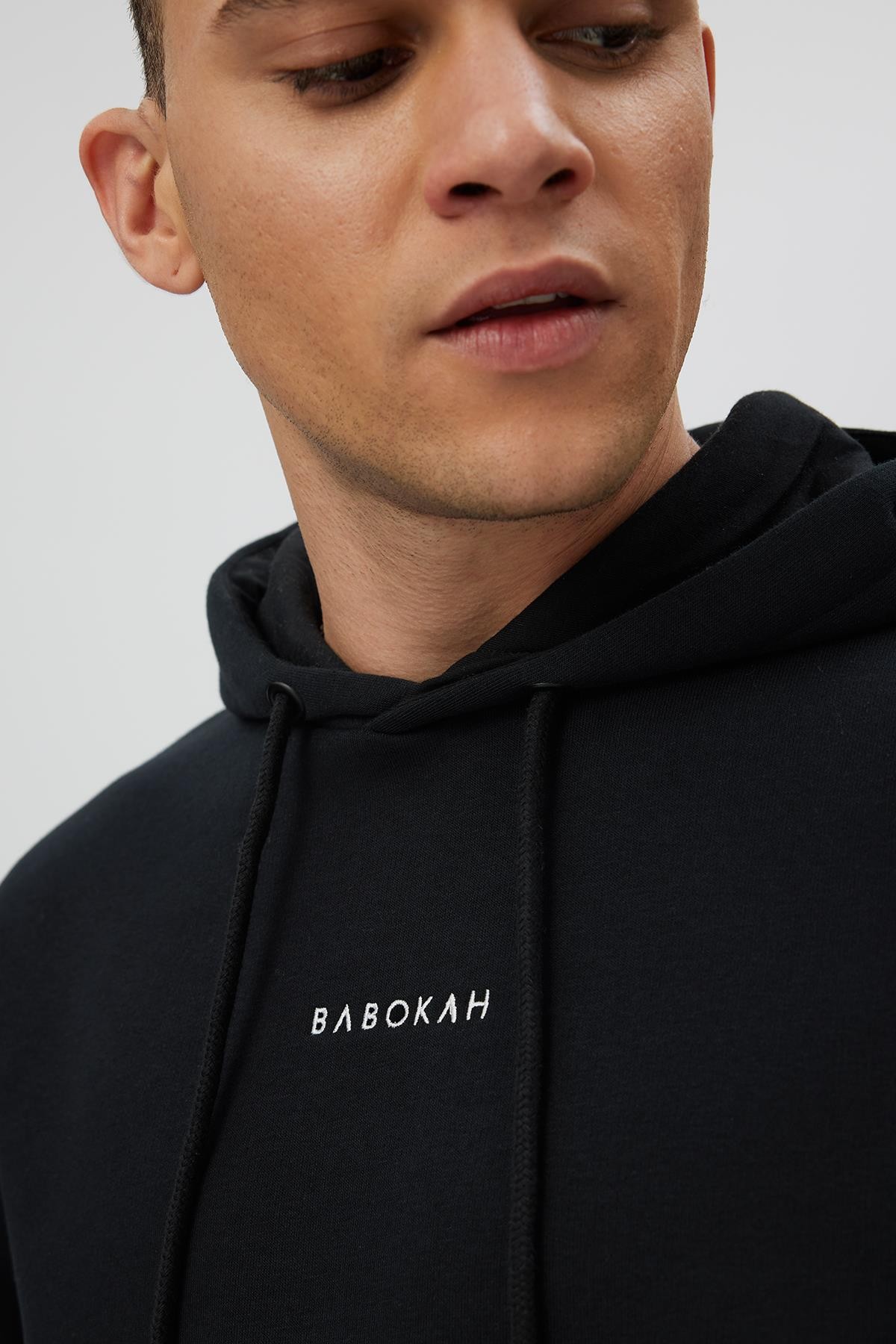 Nakışlı Oversize Kapüşonlu Sweatshirt