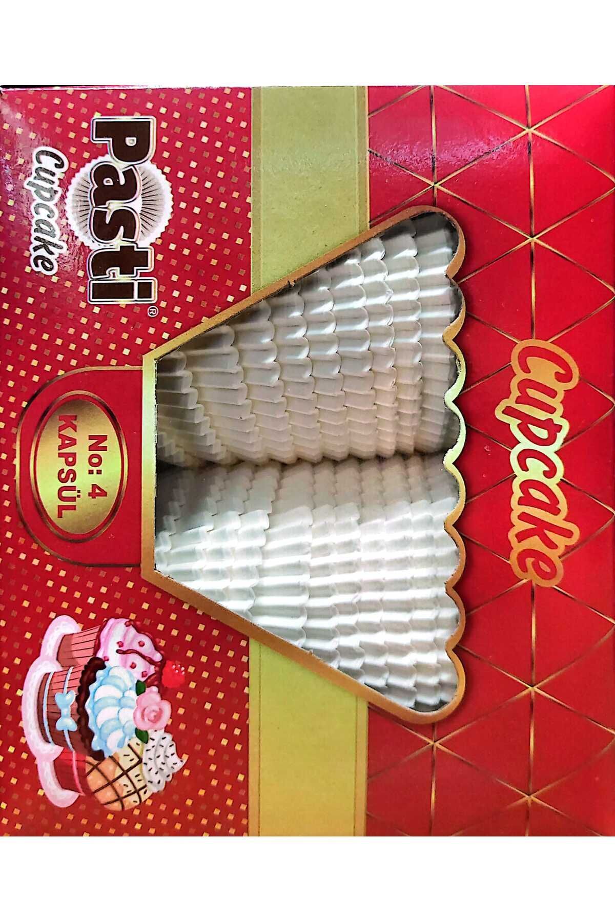 Cup Cake No.4 Beyaz 600 Adet (5X3)cm