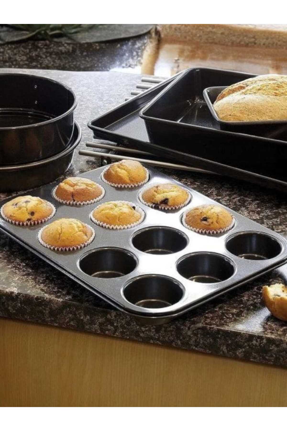 12'li Muffin Cupcake Kalıbı