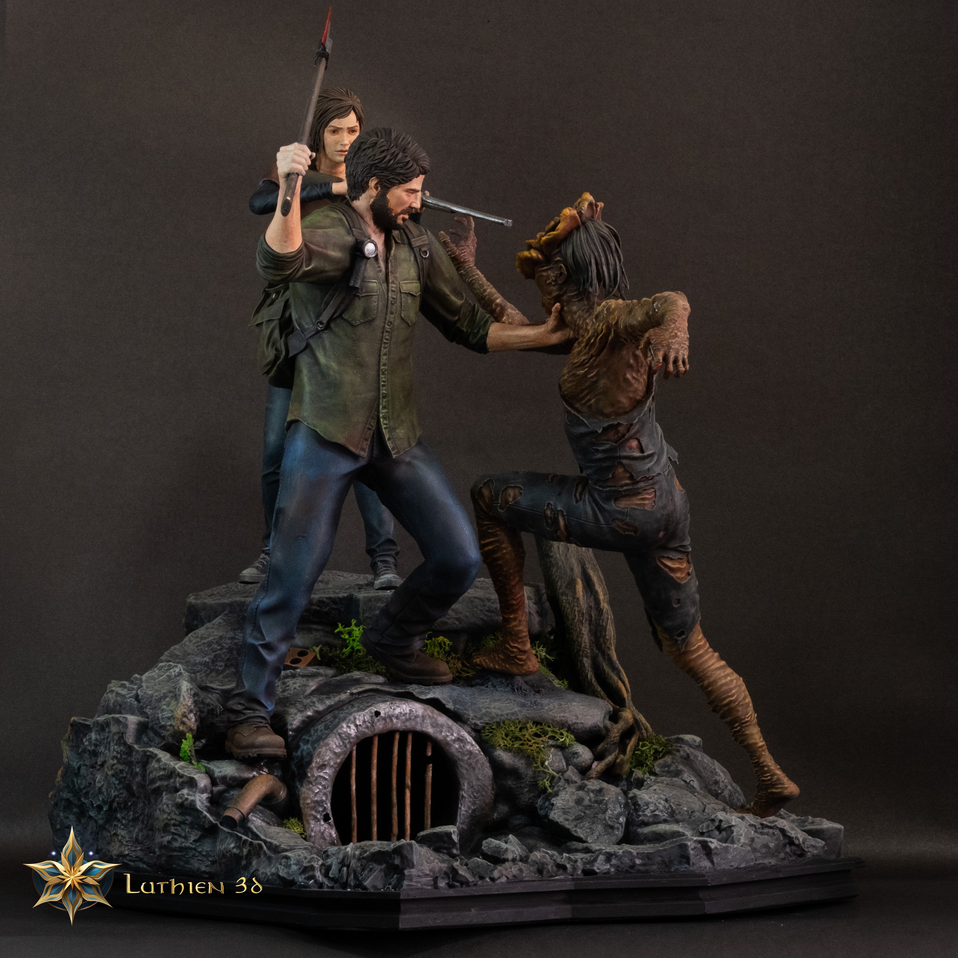 The Last Of Us Joel ve Ellie Diorama