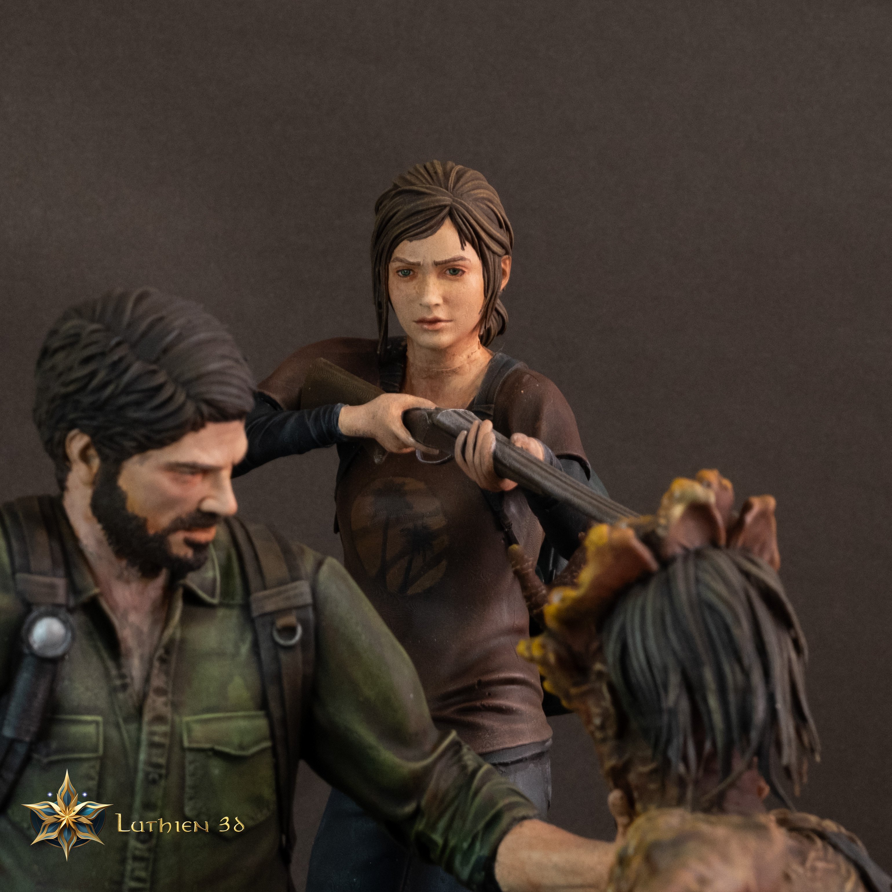 The Last Of Us Joel ve Ellie Diorama
