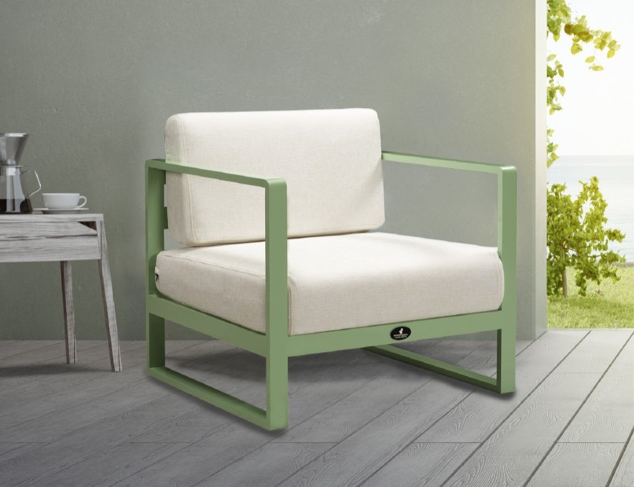 By Squirrel GardenVibe Aluminum Single Garden Furniture - Green