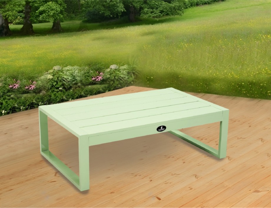 By Squirrel GardenVibe Table Aluminum Garden Furniture - Green
