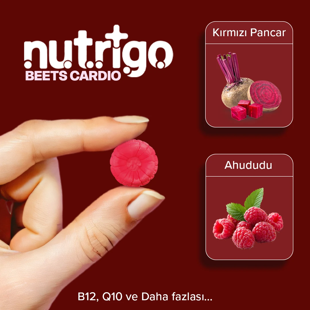 Beets Cardio - Q10 Koenzim (CoQ10) ve Metilkobalamin