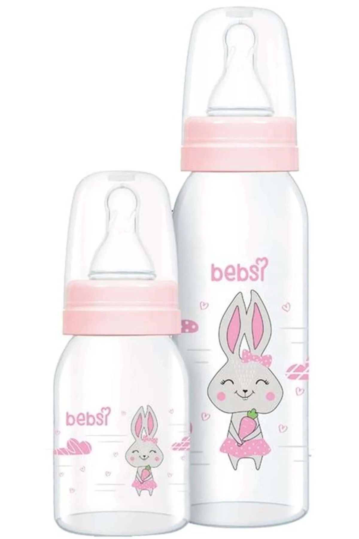 Wee Baby Cam Biberon Seti Pembe 250 ml +125 ml