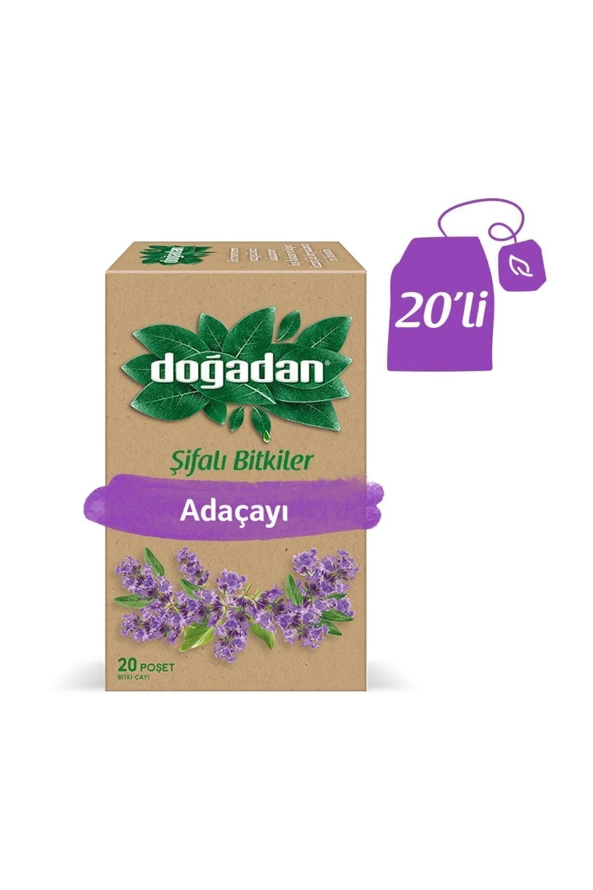 Doğadan Adaçayı 20 Adet