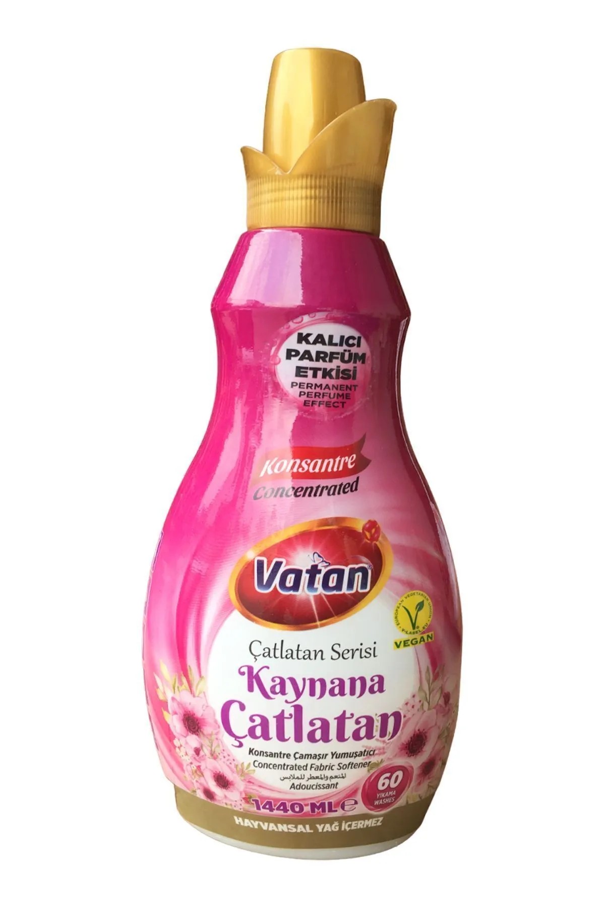 Vatan Kaynana Çatlatan Konsantre Çamaşır Yumuşatıcı 1440ml