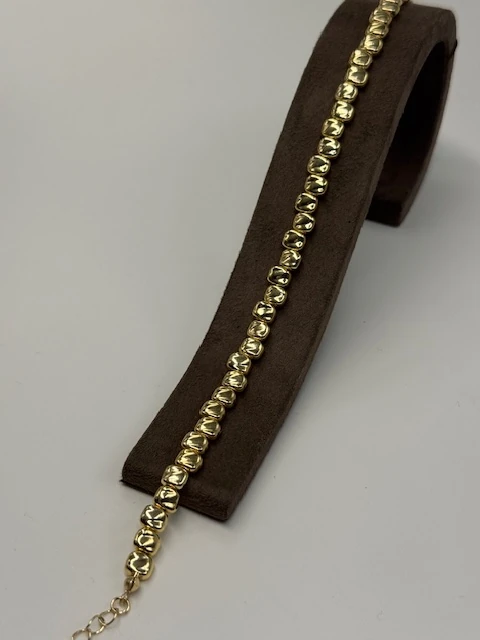 DS-202545 GOLD KARE TAŞ HALHAL