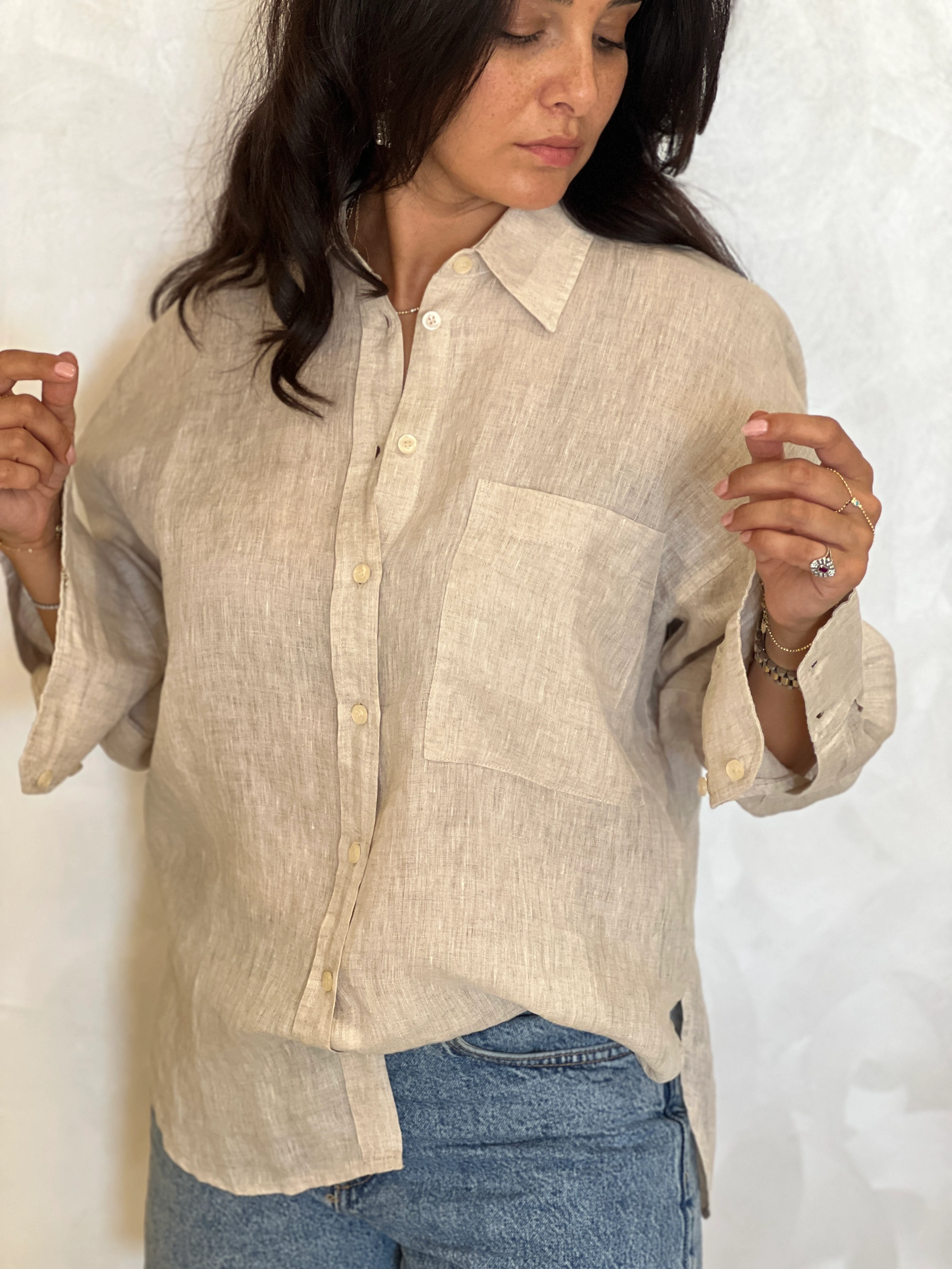 XINT-751103 GÖMLEK NATUREL