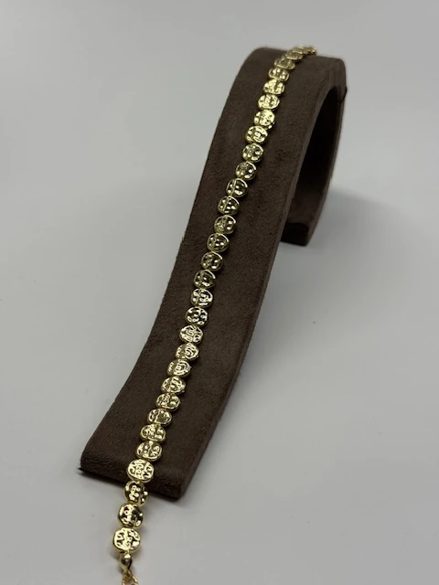 DS-202545 GOLD YUVARLAK EZME HALHAL