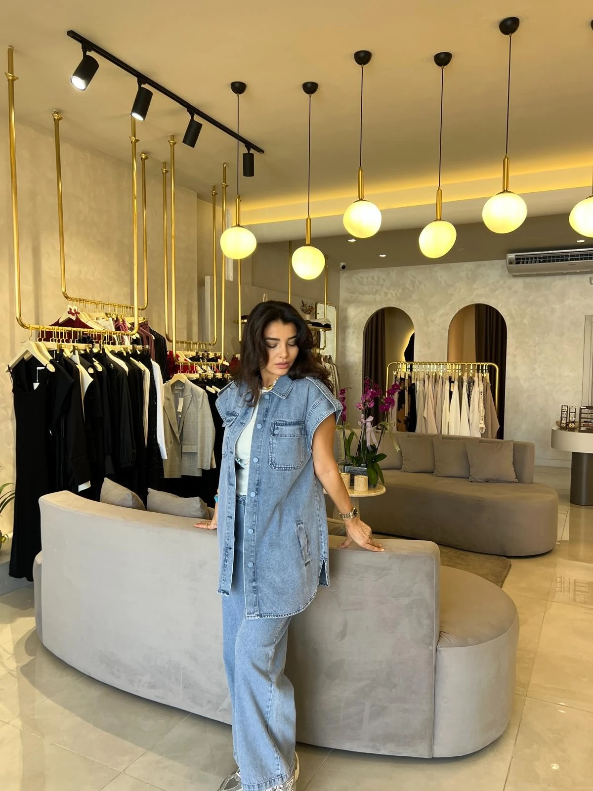 MAG-7411 TUNİK PANTOLON TAKIM