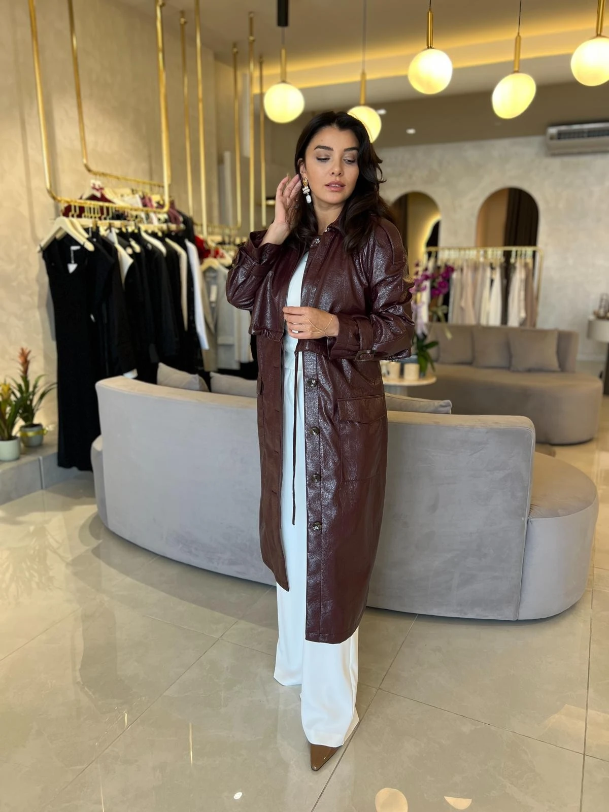 XNT-2025290545 YAĞMURLUK BORDO