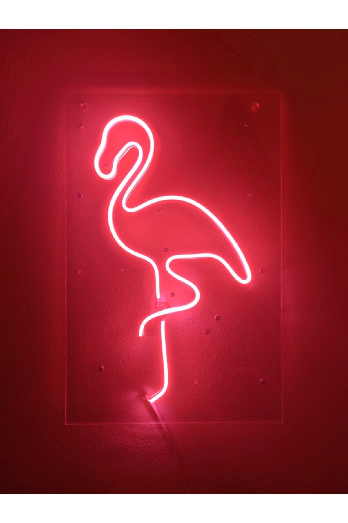 Flamingo Neon Şekiller Işaret Neon Led Dekoratif Duvar Aydınlatması Neon Duvar Yazısı