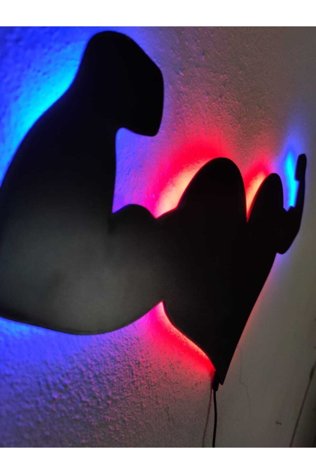 Fitness Love Işıklı Tablo