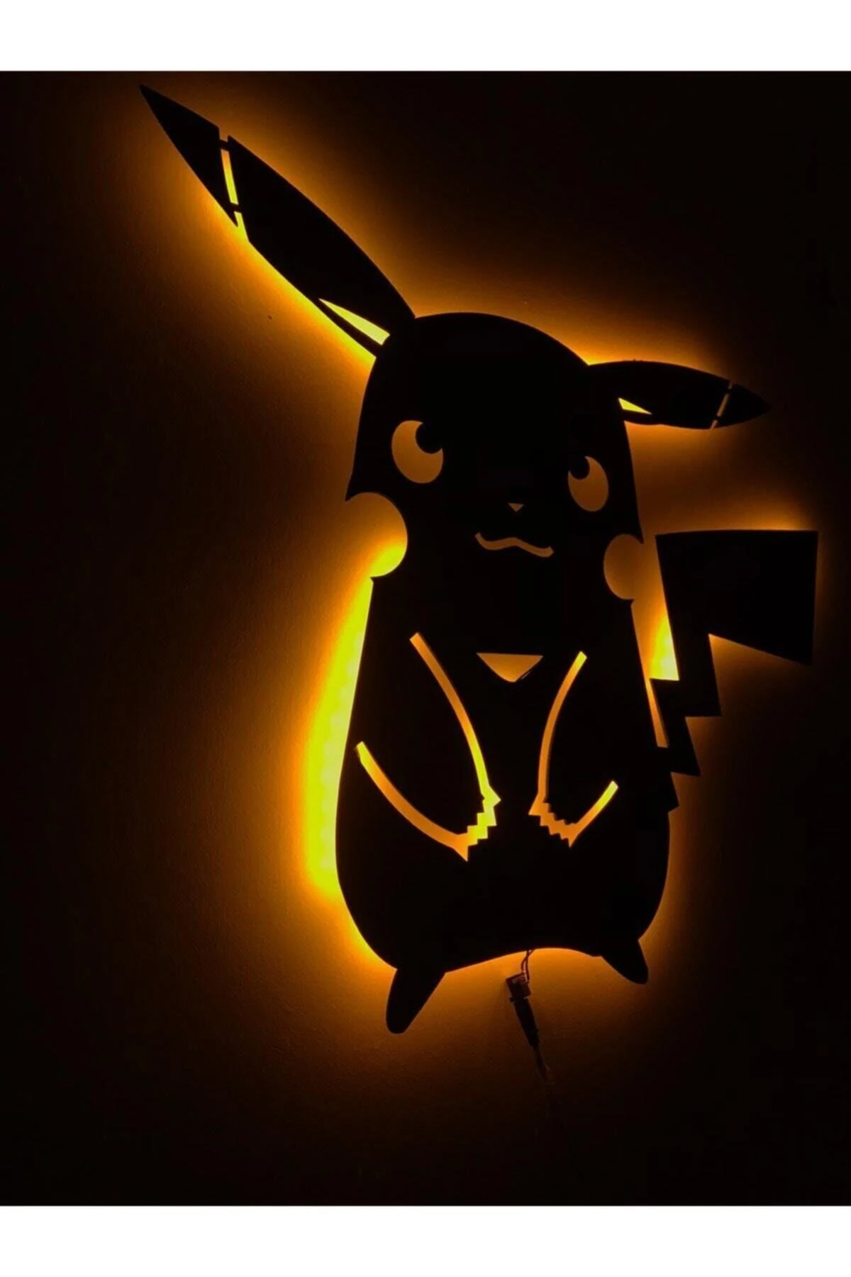 Pikachu Led Mask Pikachu Led Işıklı Tablo