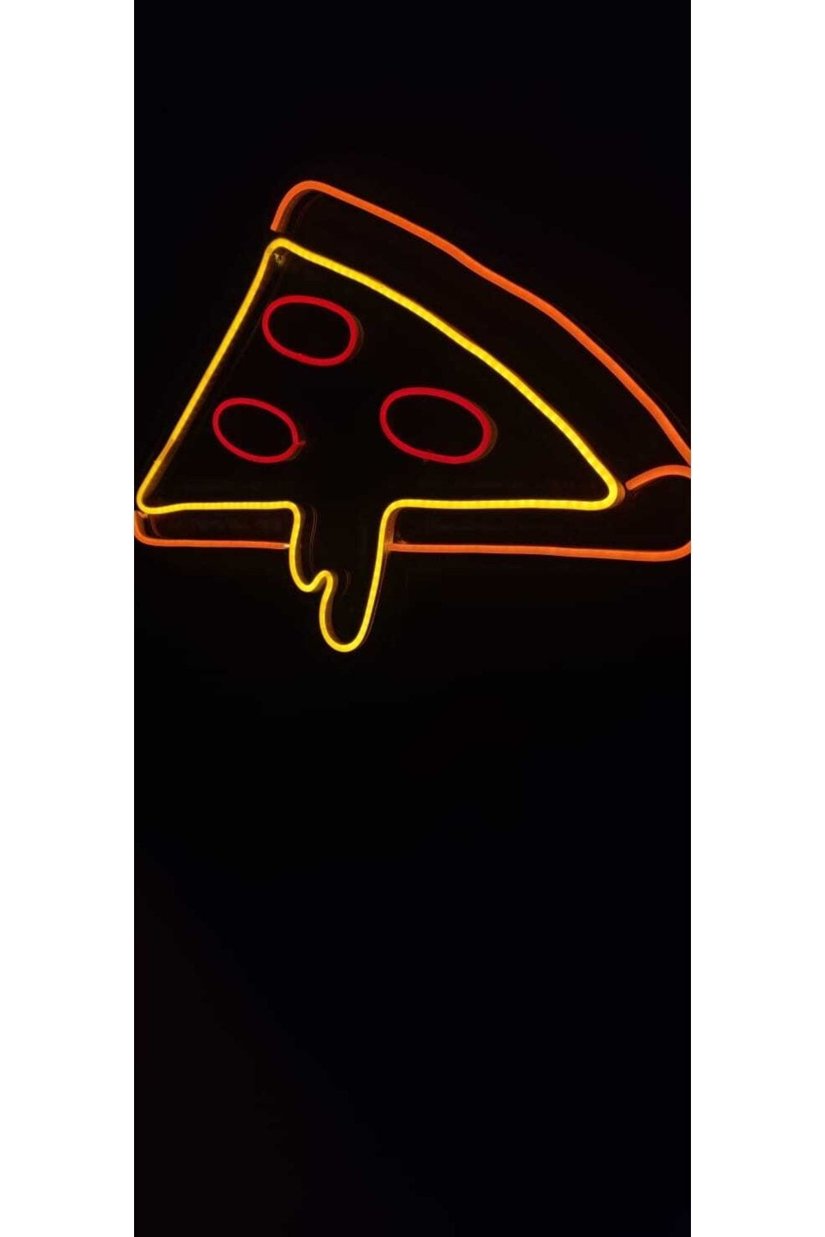 Pizza Neon Tabela Pizzacı Neon Duvar Dekorasyonu Dekoratif Aydınlatma