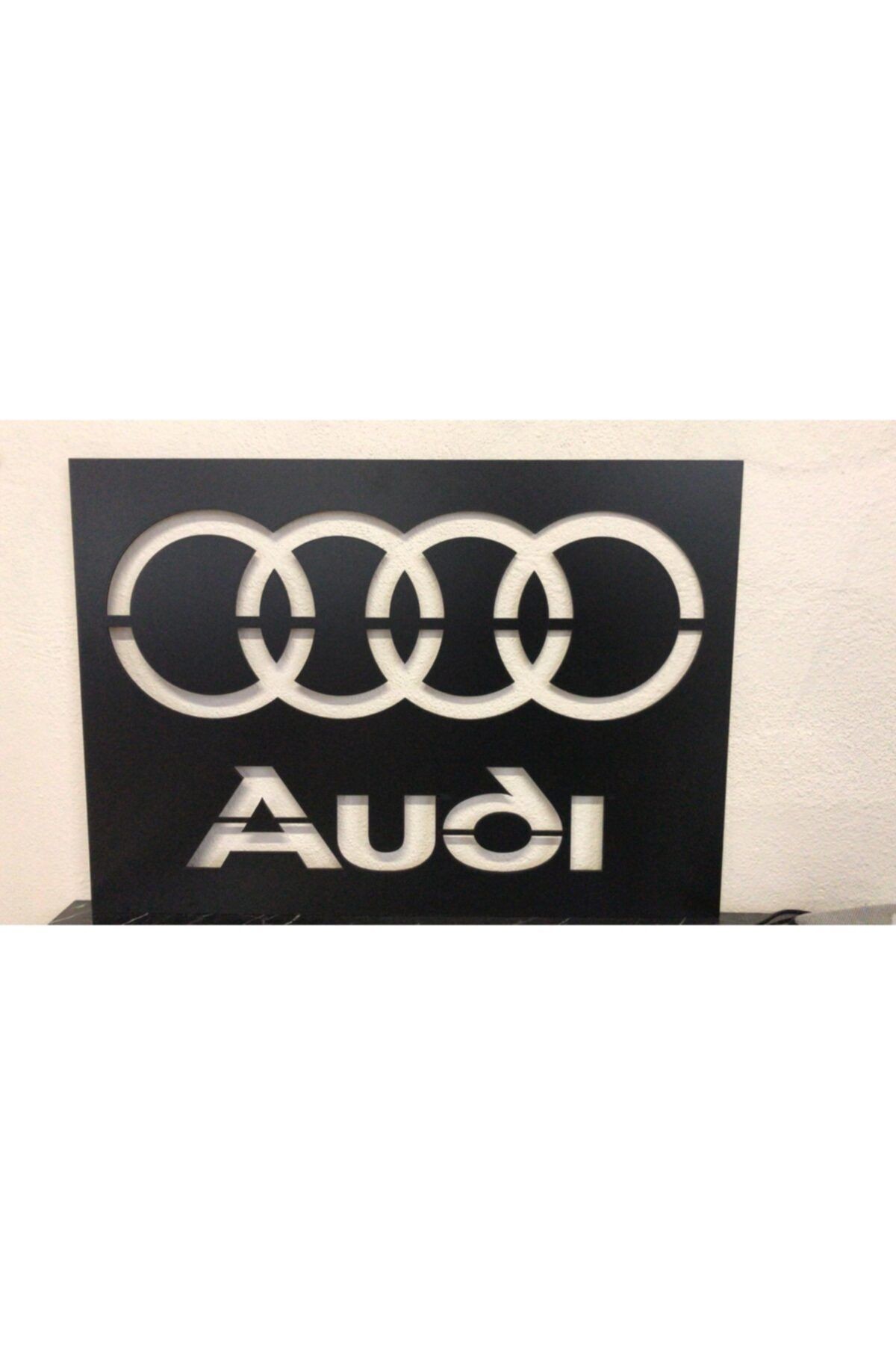 Audi Logo Işıklı Tablo