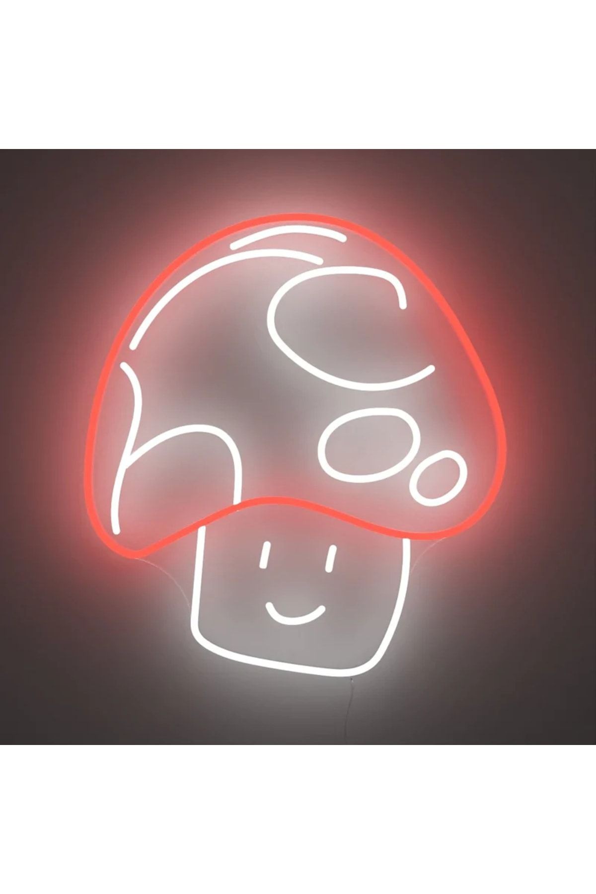 Mantar Neon Tabela Neon Yazı Dekoratif Aydınlatma Ve Gece Lambası