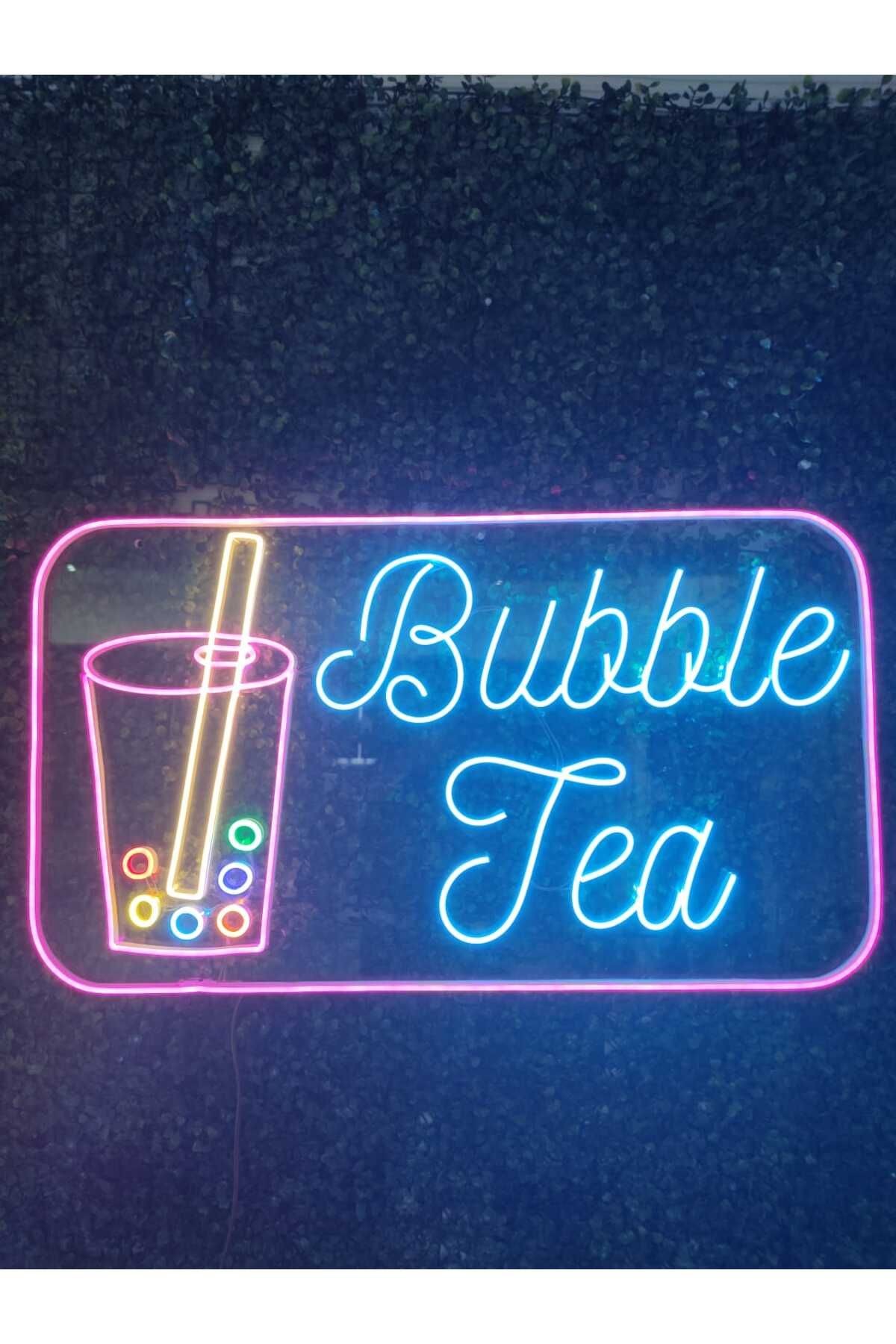 Bubble Tea Neon Led Tabela (80x40cm)