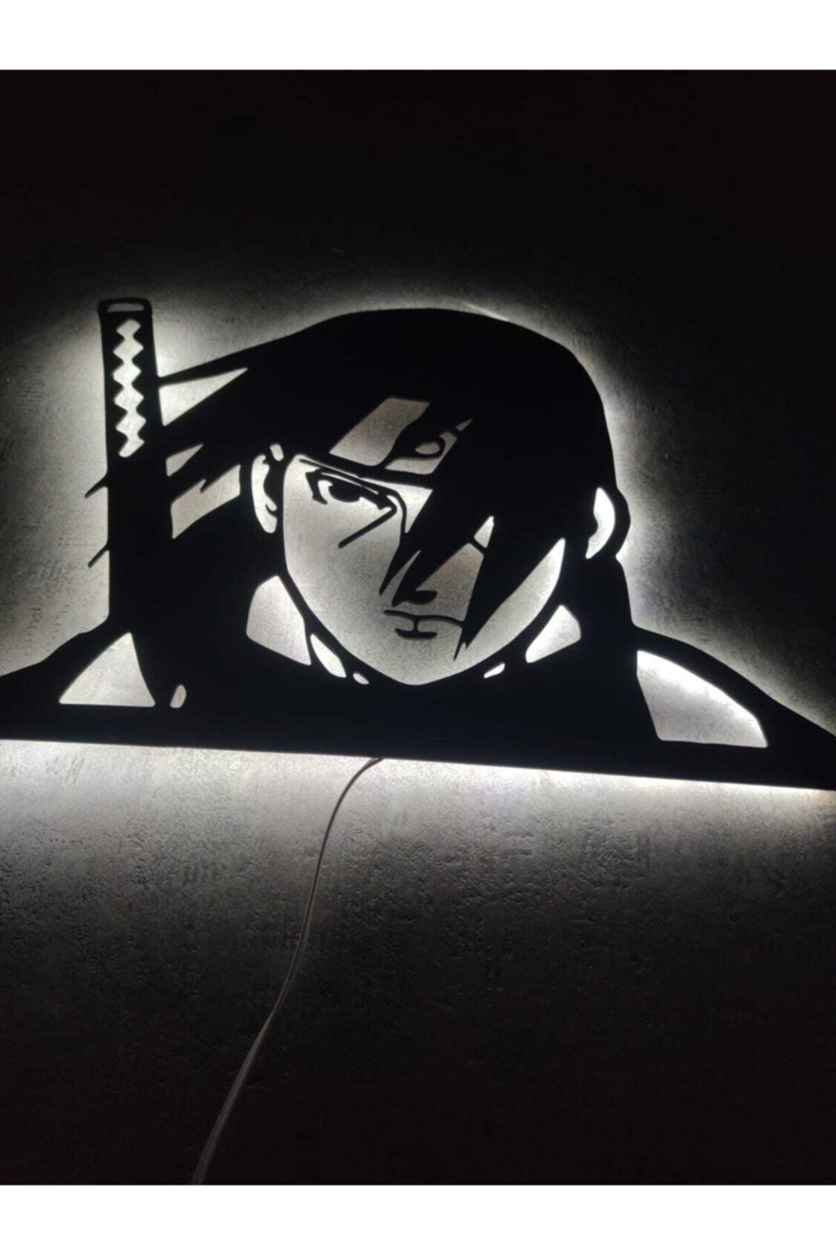 Naruto Itachi Uchiha Led Işıklı Tablo