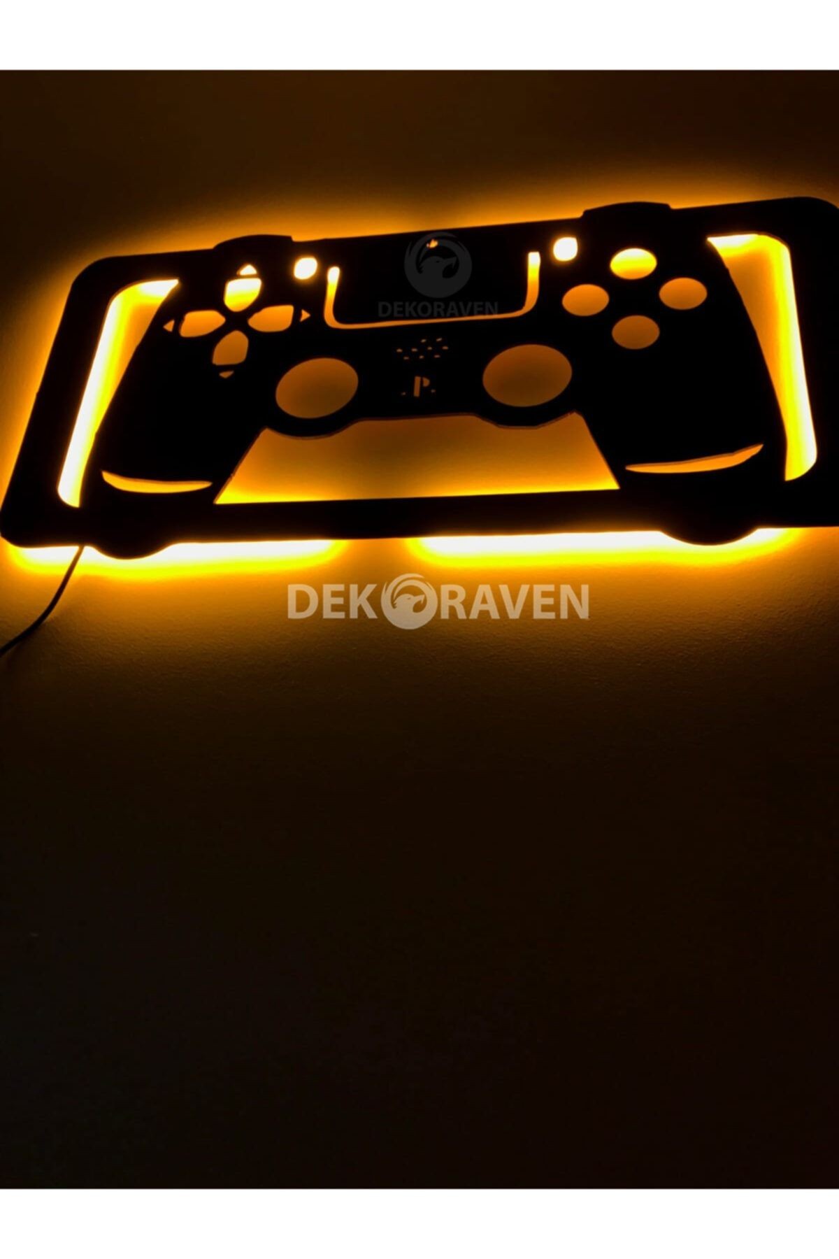 Playstation Konsol Led Işıklı Gamer Tablo