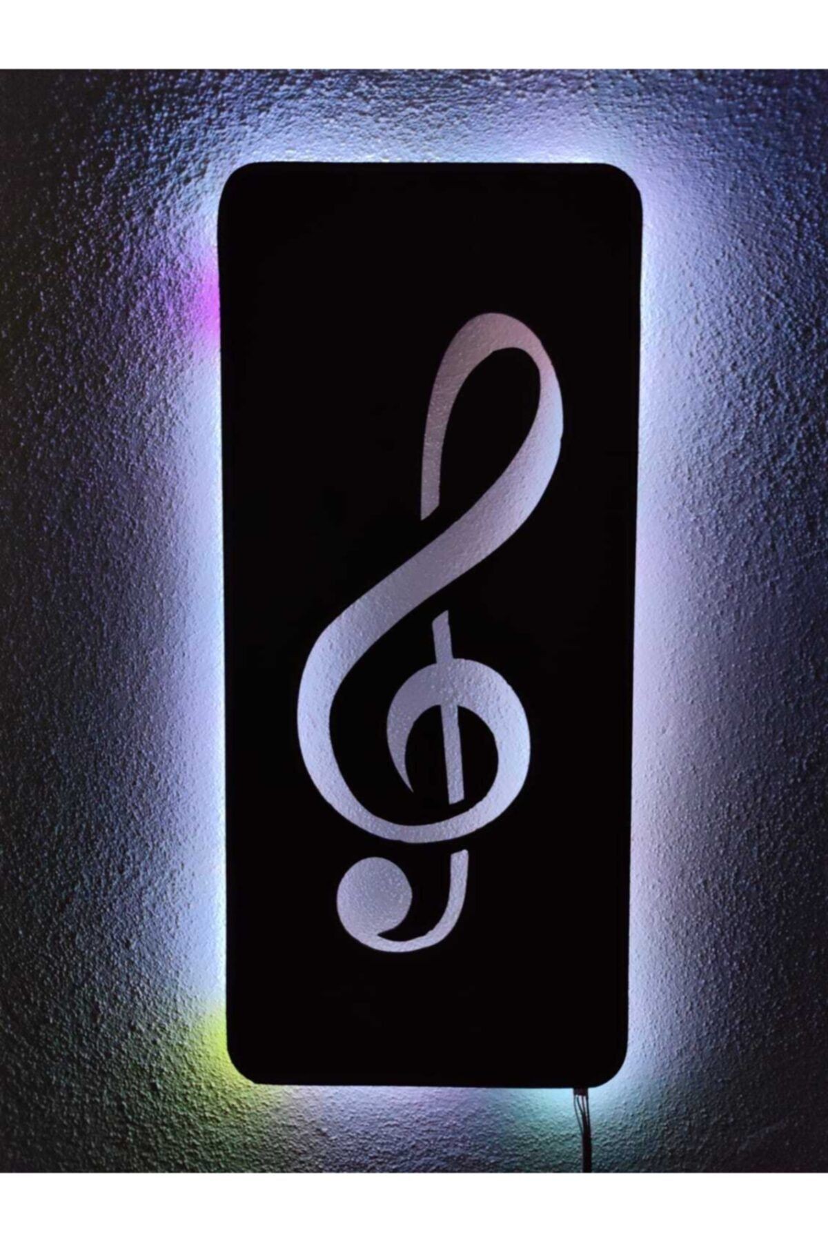 Sol Anahtar Led Işıklı Tablo