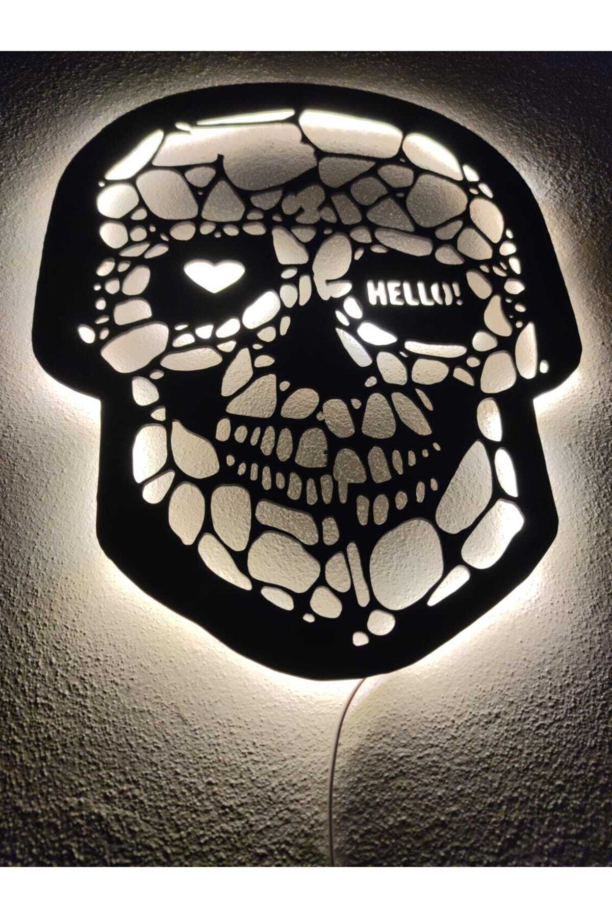 Kuru Kafa Led Işıklı Tablo