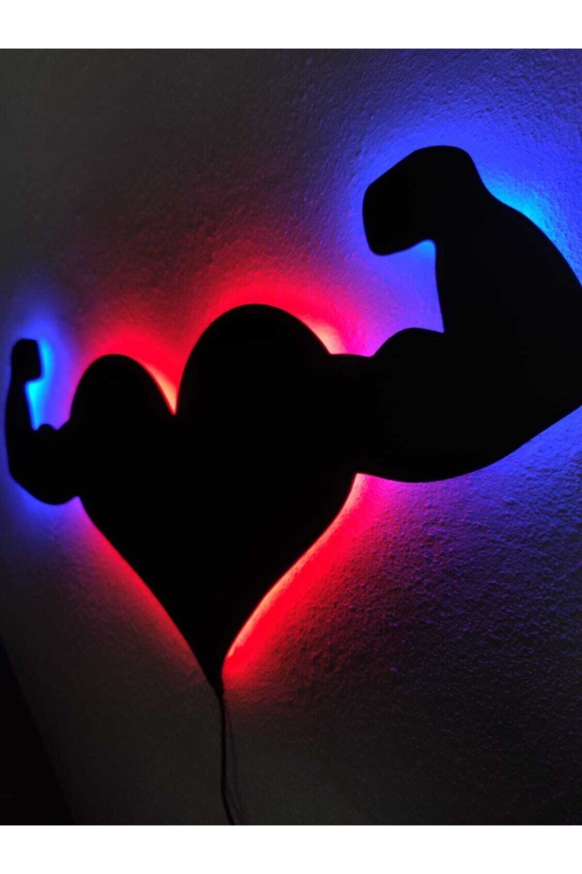 Fitness Love Işıklı Tablo