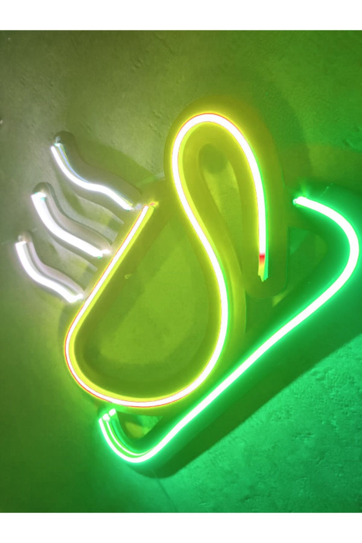 Kahve Neon Tabela Coffee Neon Led Dekoratif Duvar Aydınlatması Neon Duvar Dekorasyonu