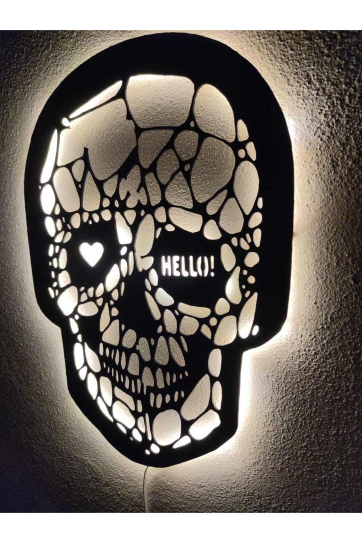 Kuru Kafa Led Işıklı Tablo