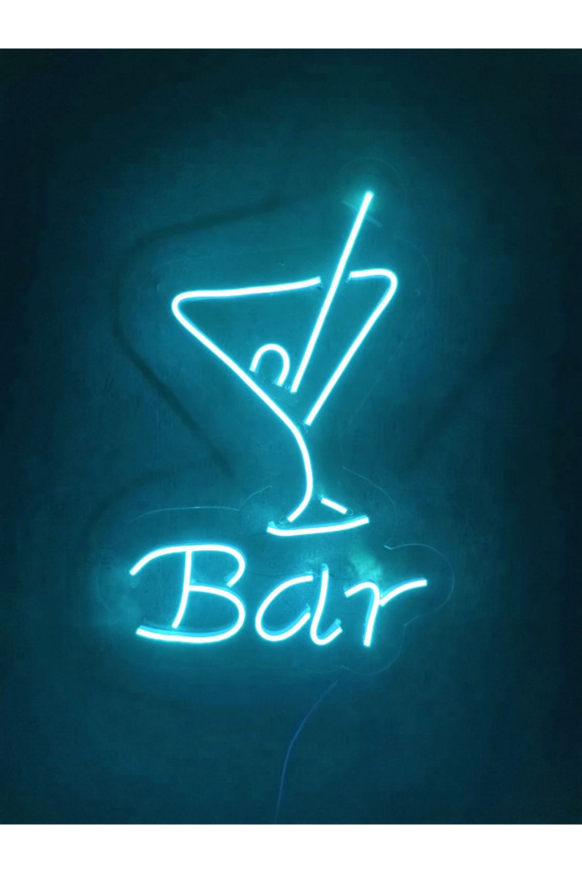 Bar Neon Tabela Kokteyl Neon Duvar Dekorasyonu Dekoratif Aydınlatma