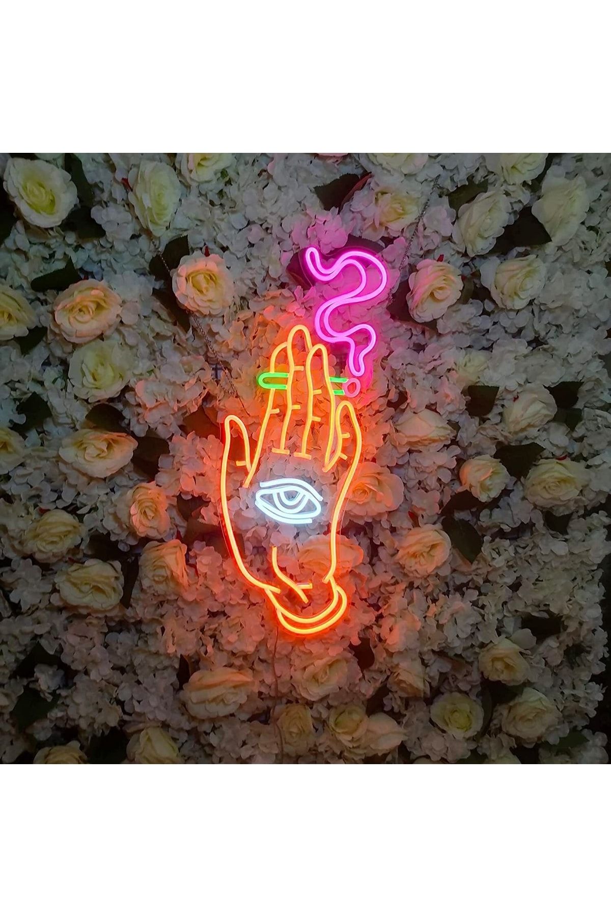 El & Göz Neon Tabela Neon Yazı Dekoratif Aydınlatma