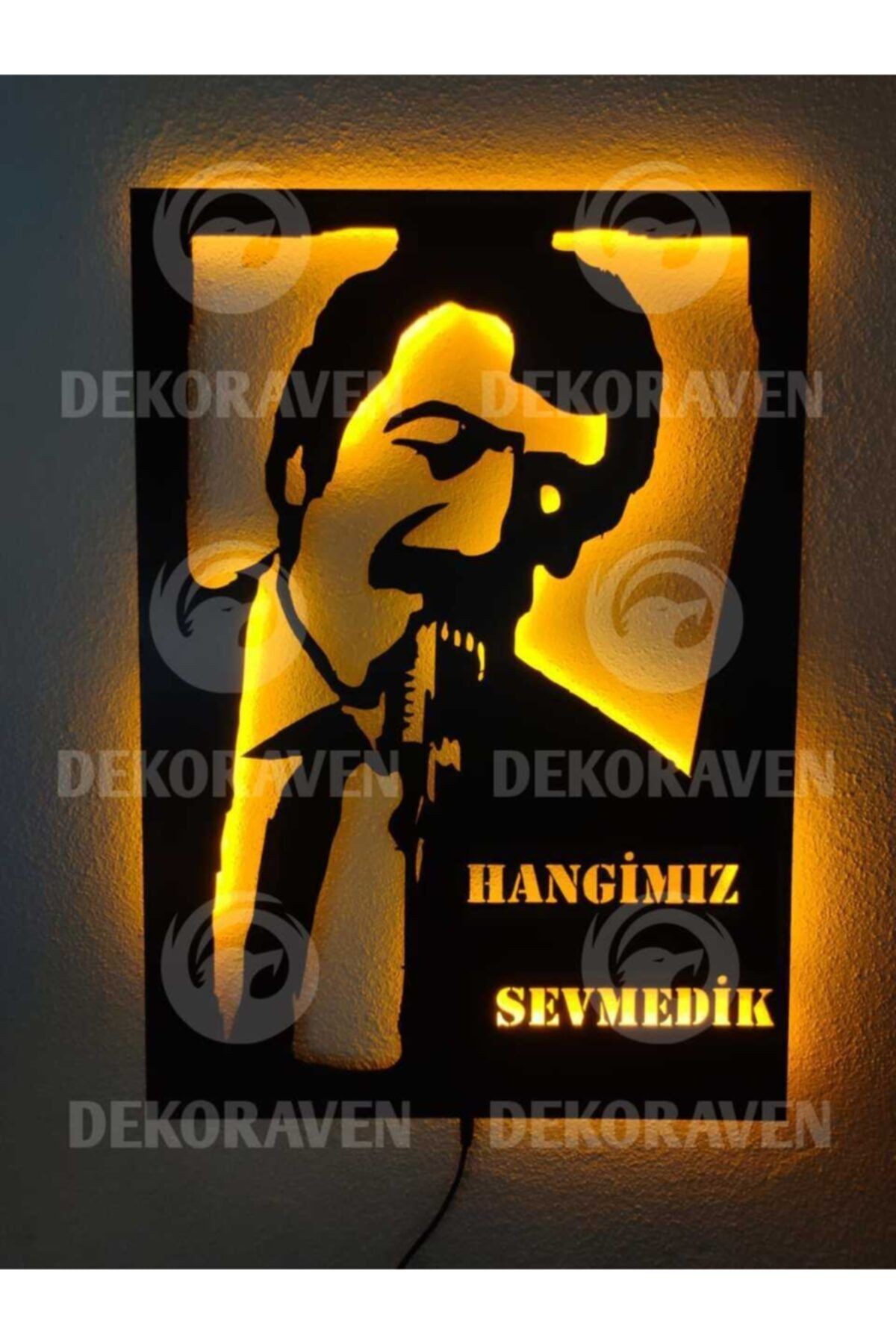 Müslüm Gürses Led Işıklı Tablo