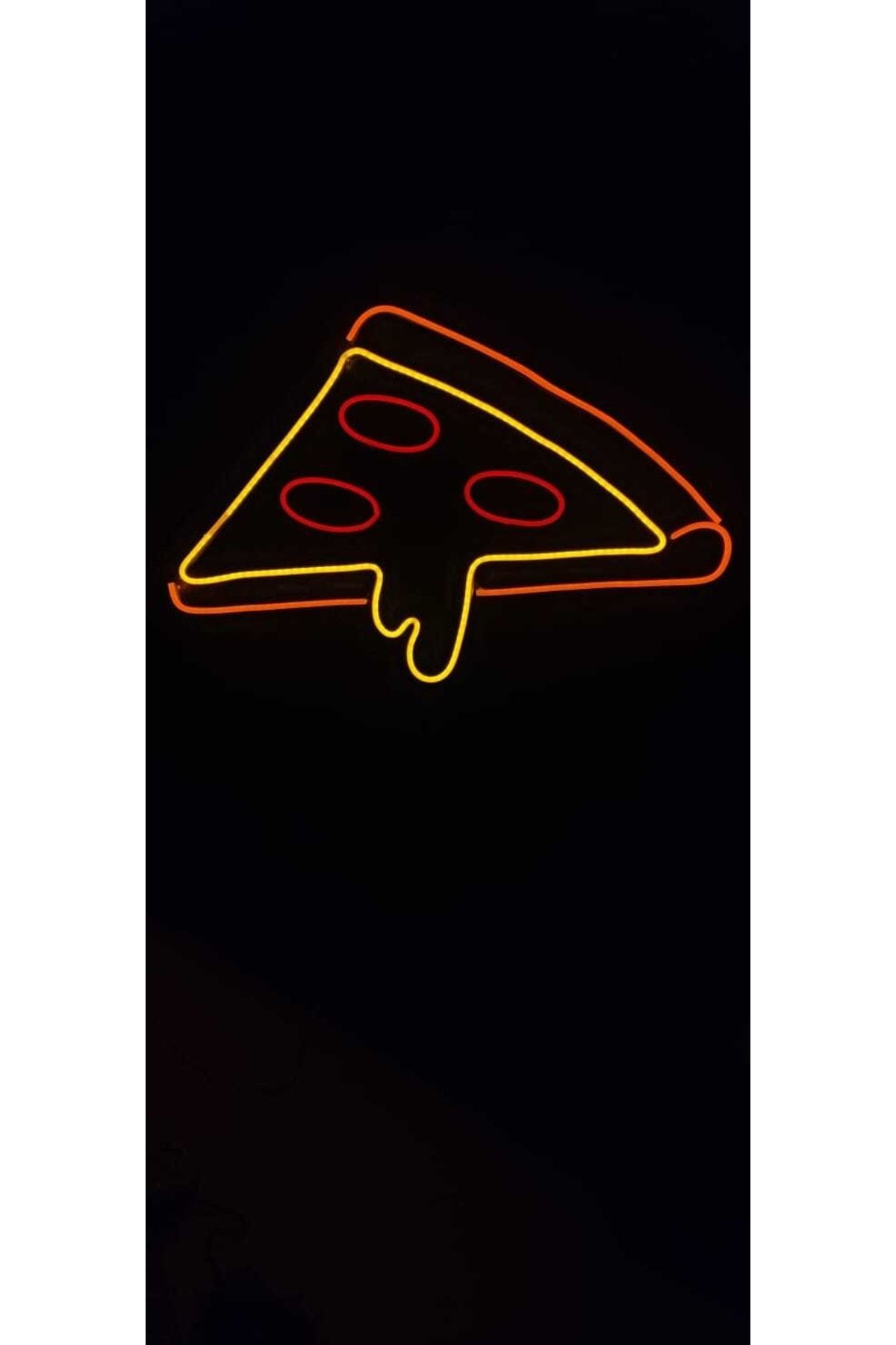 Pizza Neon Tabela Pizzacı Neon Duvar Dekorasyonu Dekoratif Aydınlatma