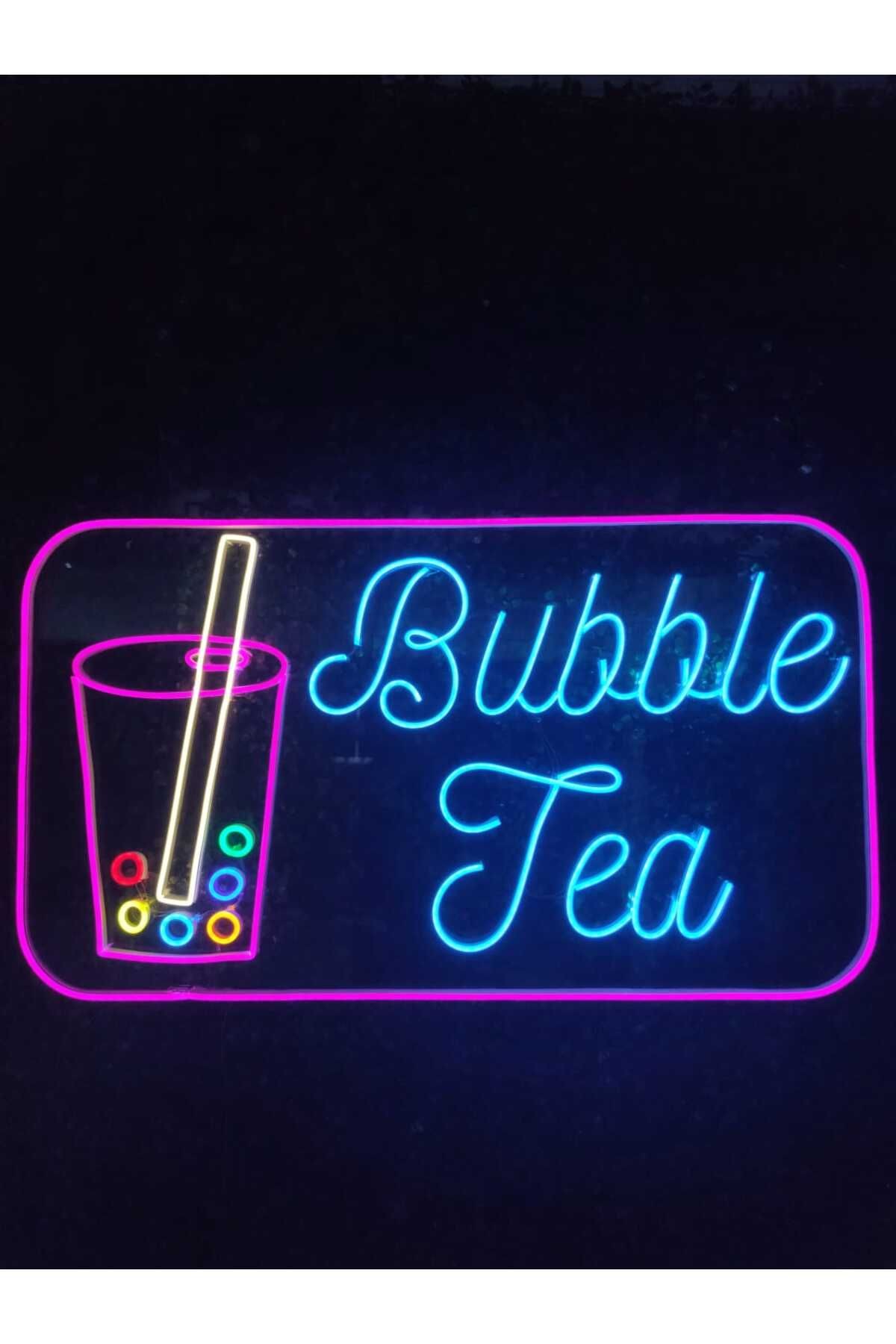 Bubble Tea Neon Led Tabela (80x40cm)