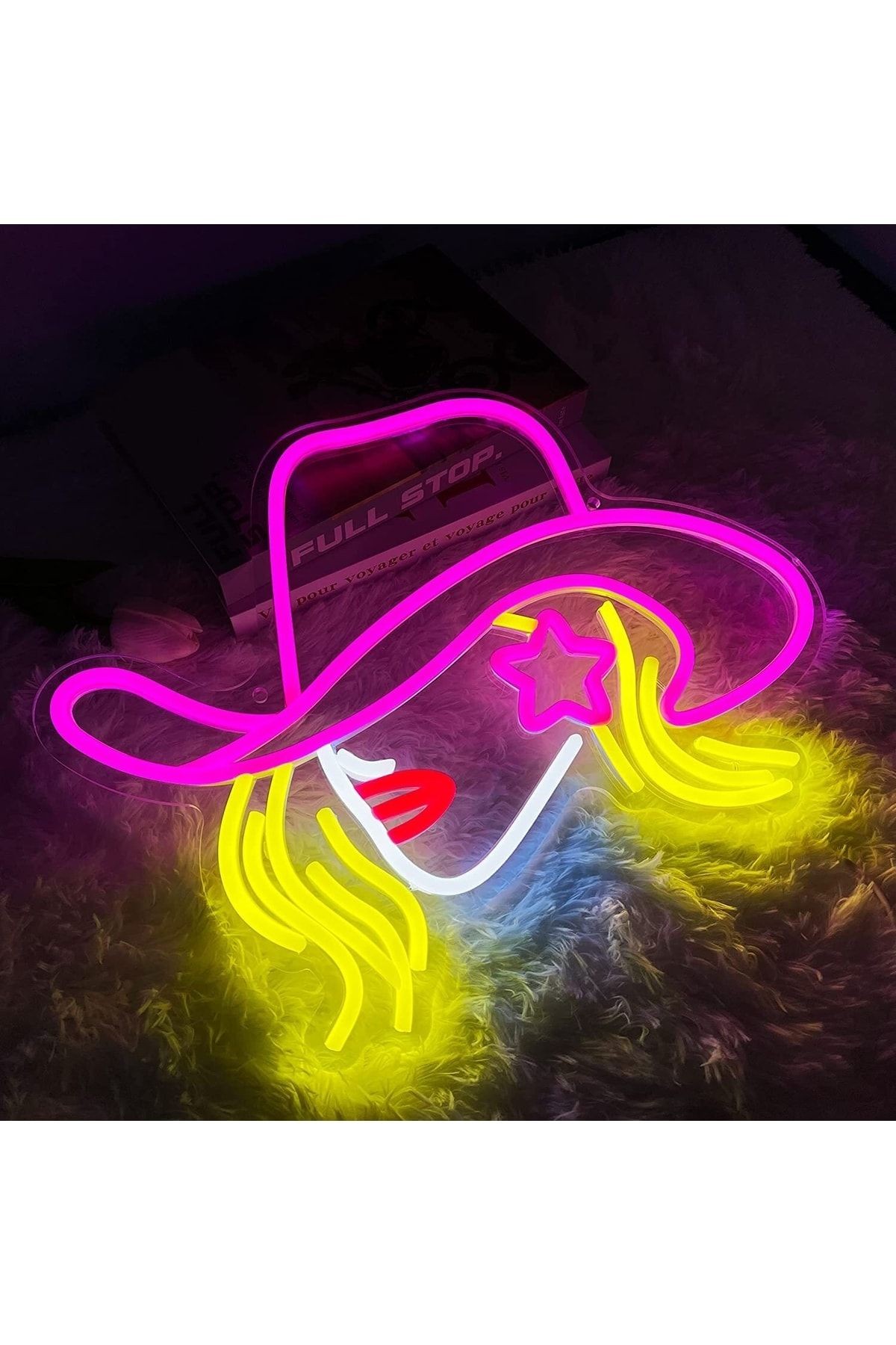 Kadın & Woman Neon Tabela Neon Yazı Dekoratif Aydınlatma