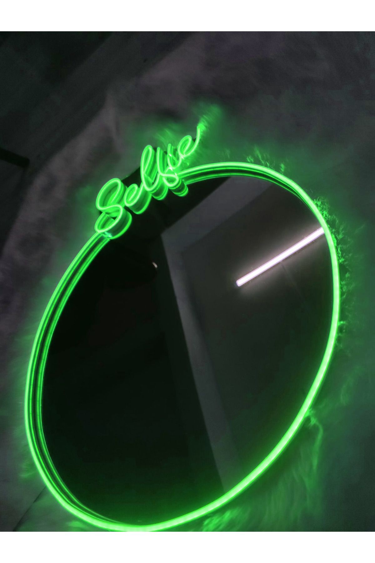 Selfie Neon Led Işıklı Ayna(62x50cm)