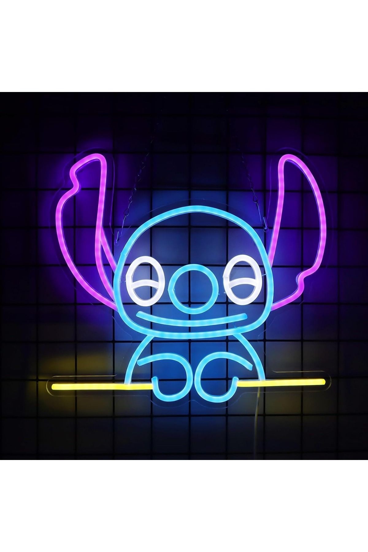 Stich Neon Led Tabela Dekoratif Aydınlatma