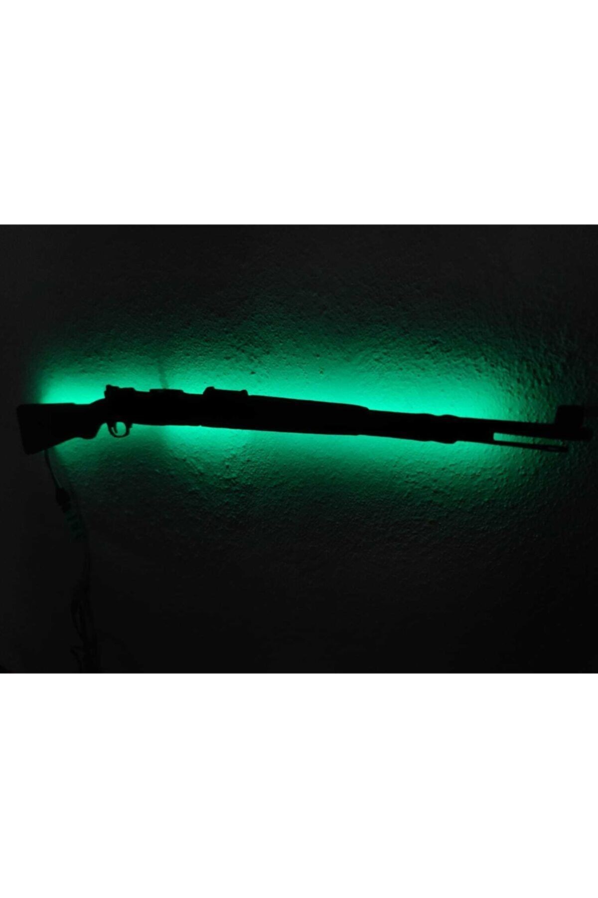 Kar98 Led Işıklı Ahşap Tablo